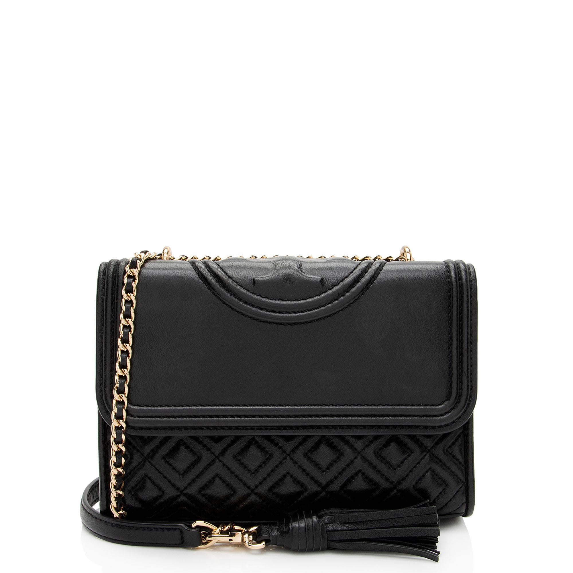 Tory Burch Leather Fleming Small Shoulder Bag