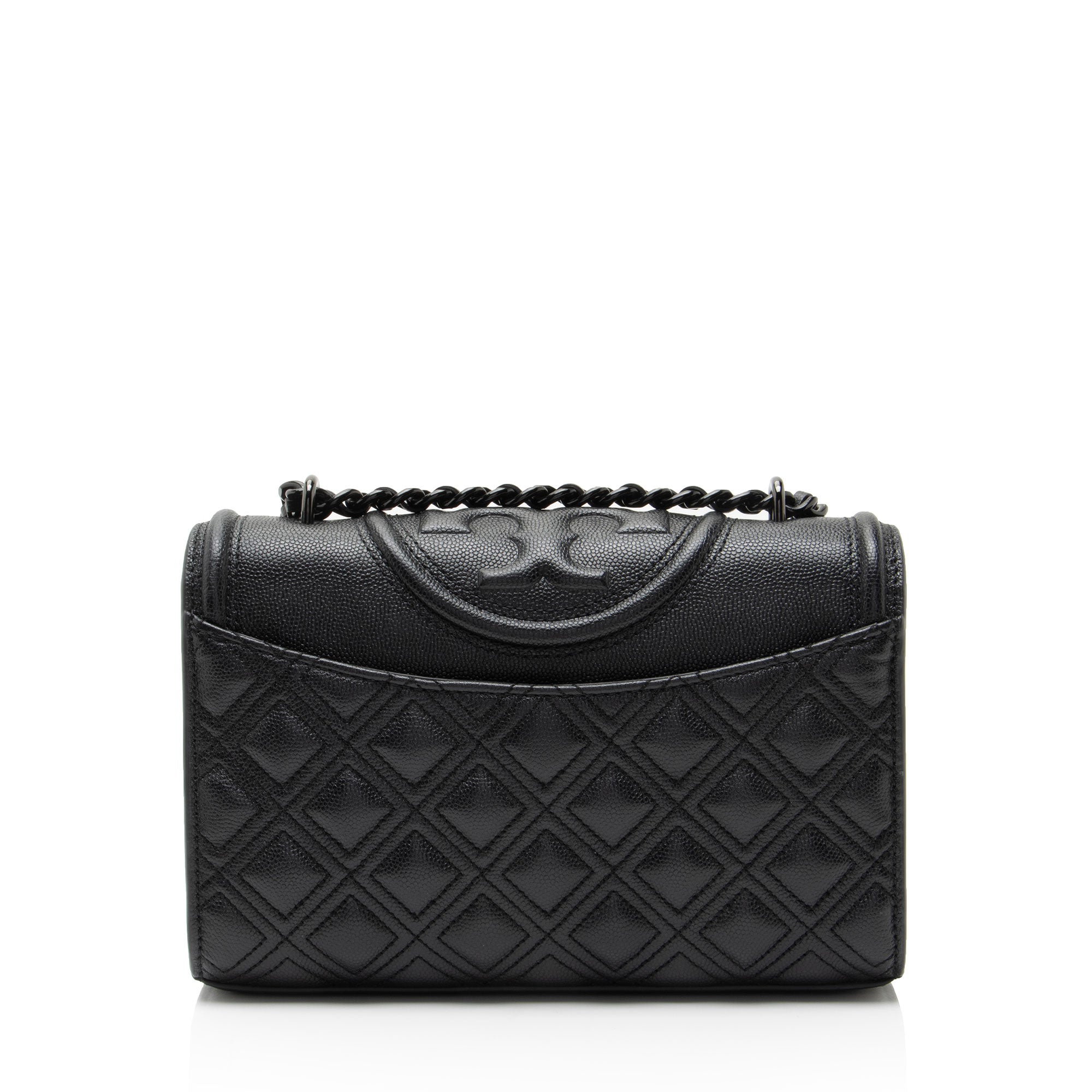 Tory Burch Leather Fleming Small Shoulder Bag