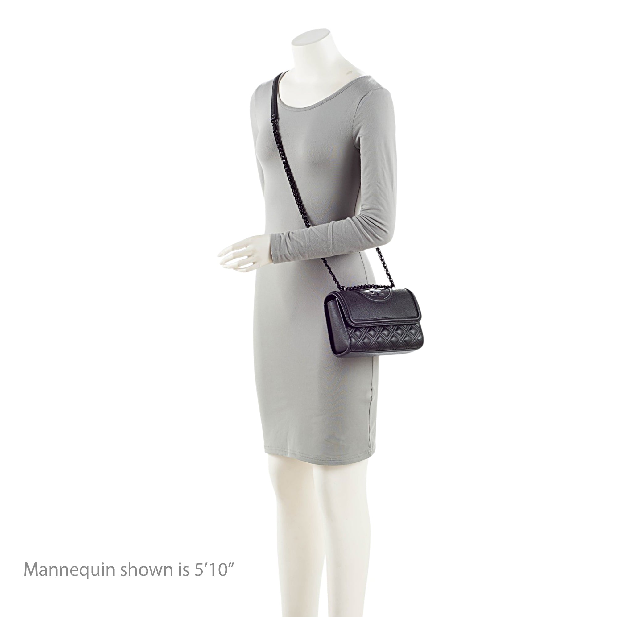 Tory Burch Leather Fleming Small Shoulder Bag