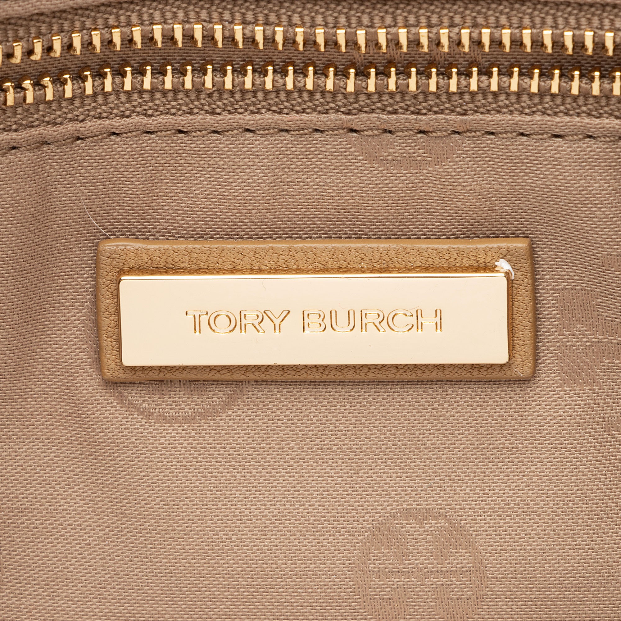 Tory Burch Leather Harper Stripe Messenger (SHF-NhvFOg)
