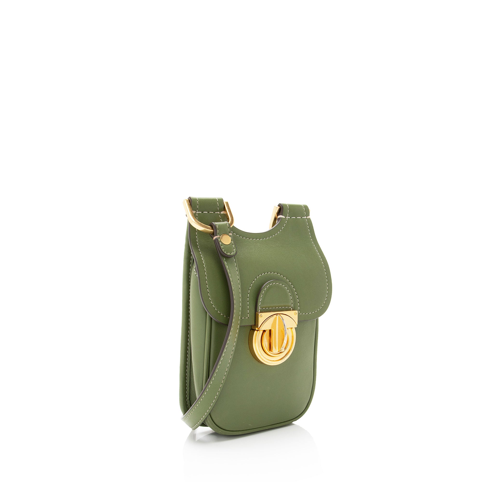 Tory Burch Leather James Phone Crossbody