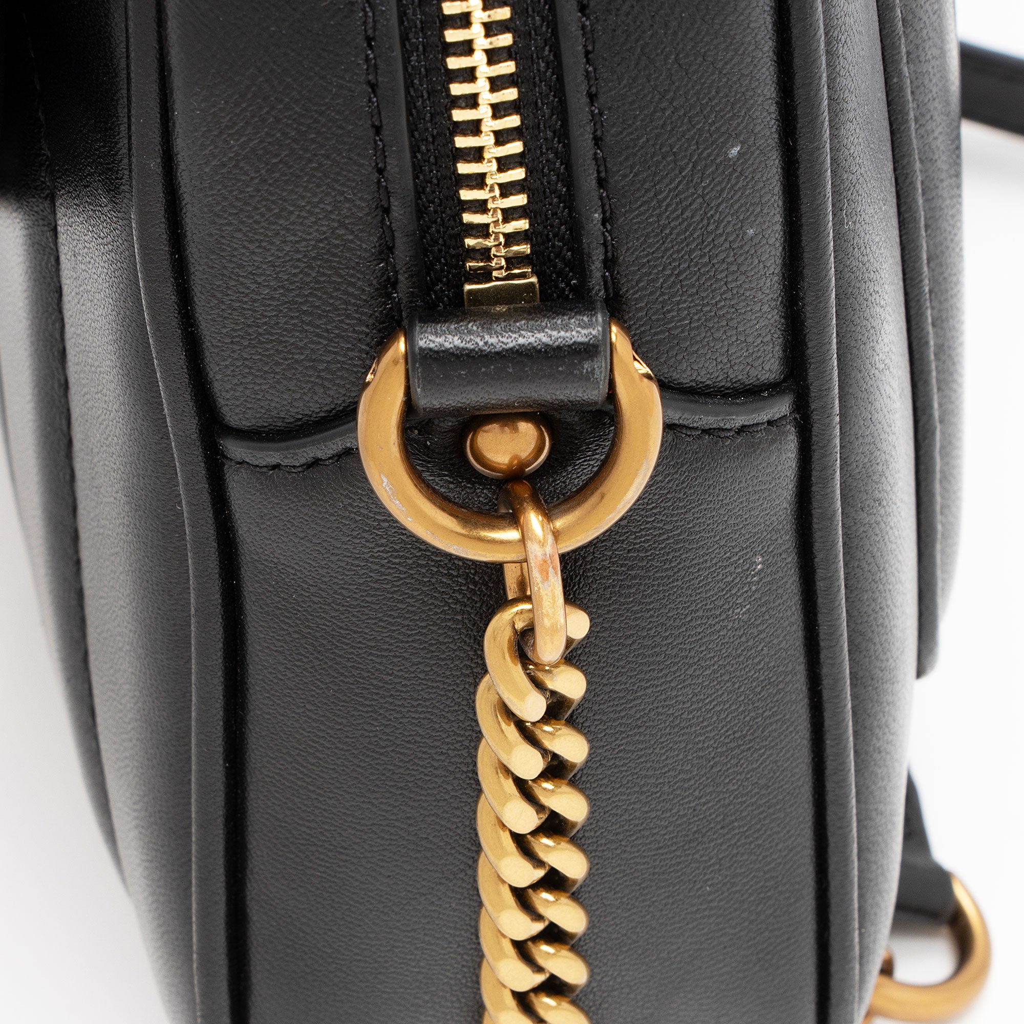 Tory Burch Leather Kira Camera Shoulder Bag (SHF-OUAxAi)