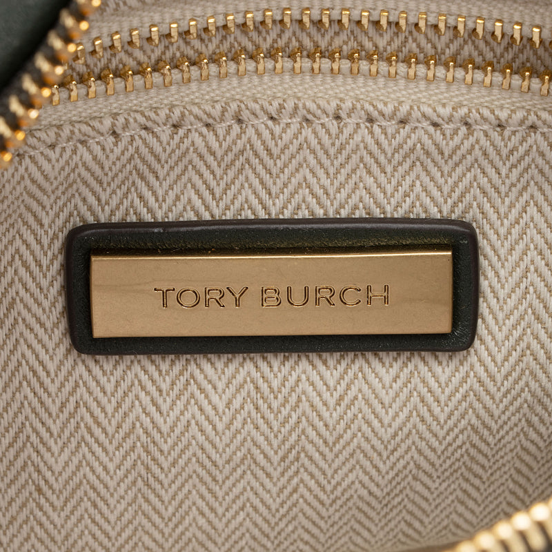 Tory Burch Leather Kira Small Camera Bag (SHF-nbMI2n)