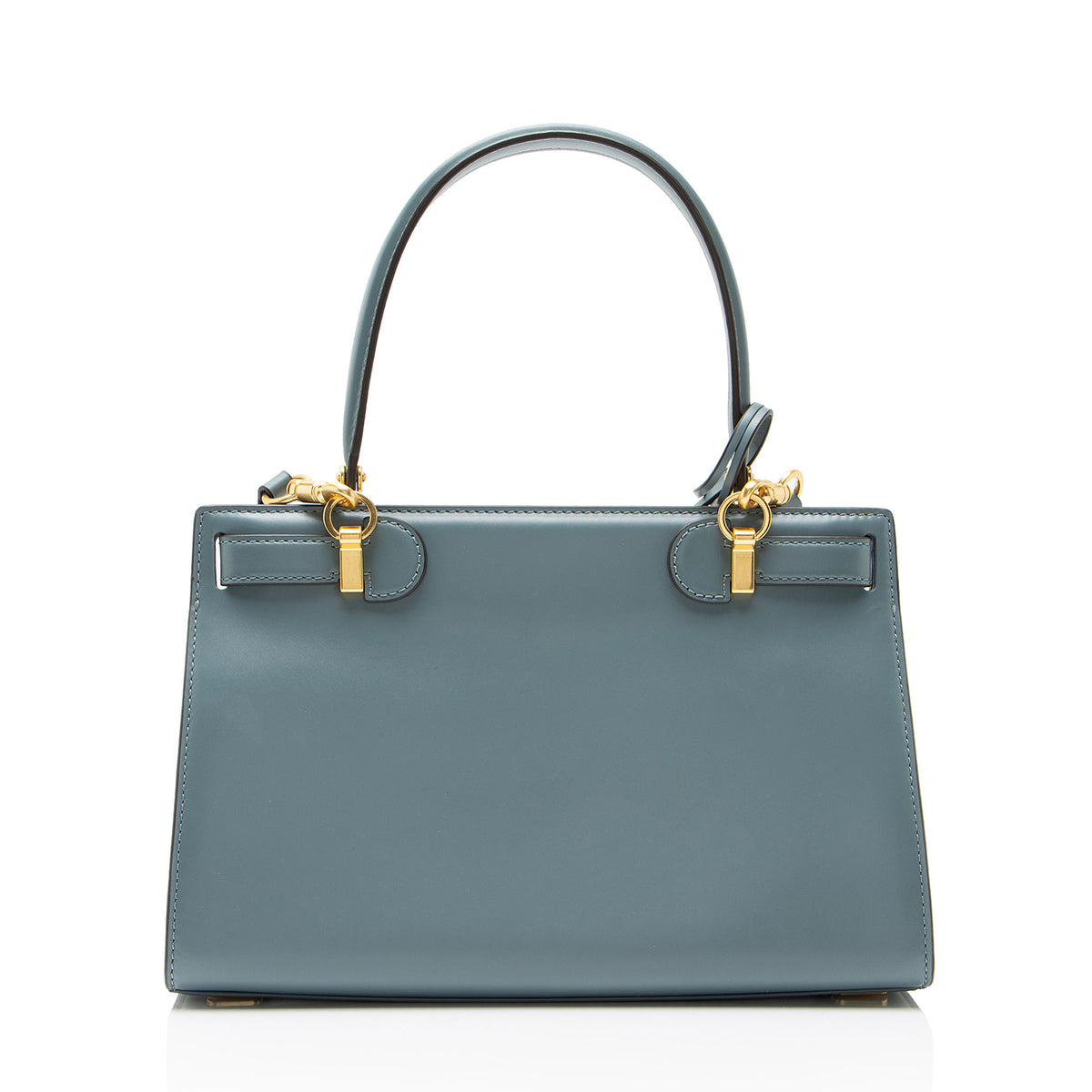 Tory Burch Leather Lee Radziwill Small Top Handle