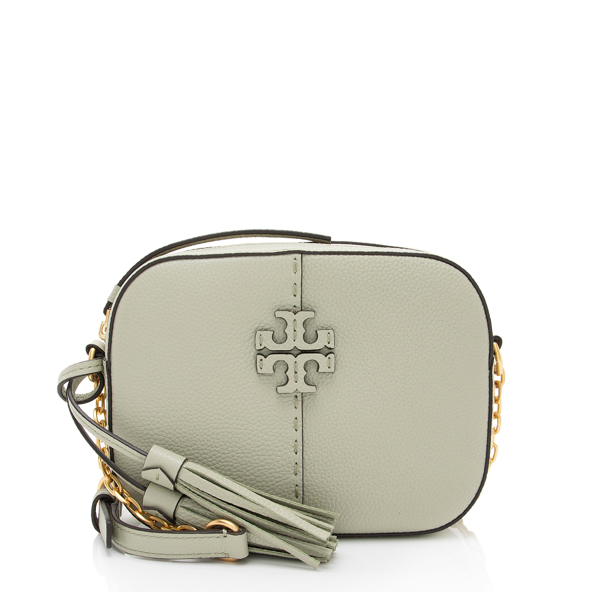 Tory Burch Leather McGraw Camera Bag (SHF-ioD7dP)