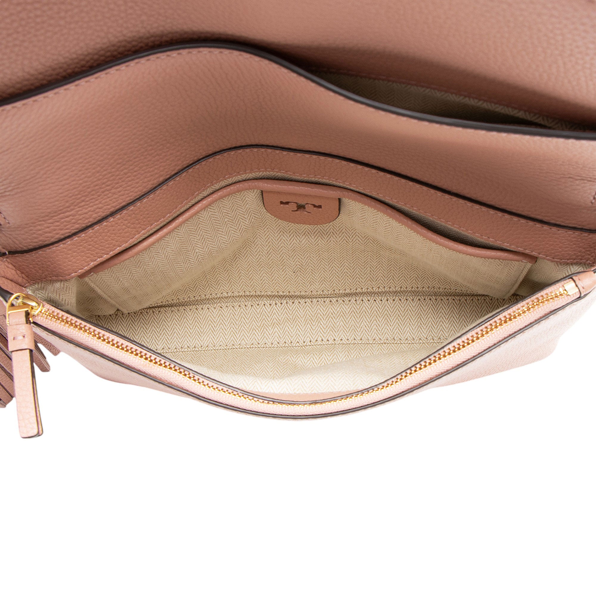 Tory Burch Leather McGraw Crossbody (SHF-nie920)