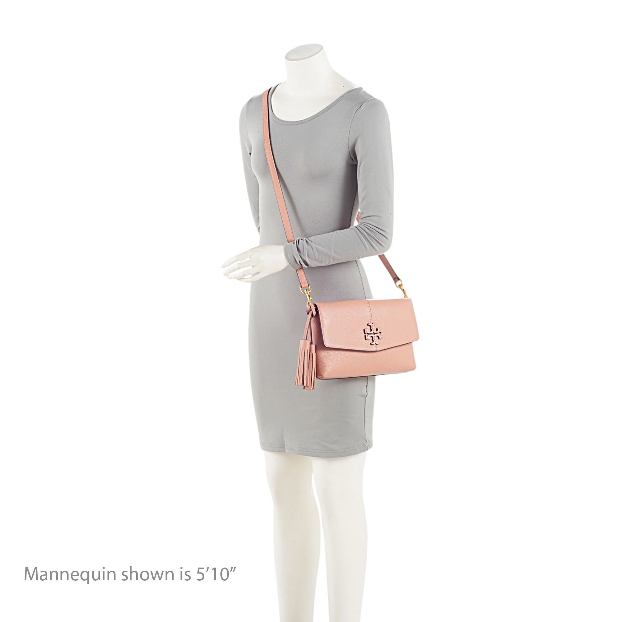 Tory Burch Leather McGraw Crossbody (SHF-nie920)