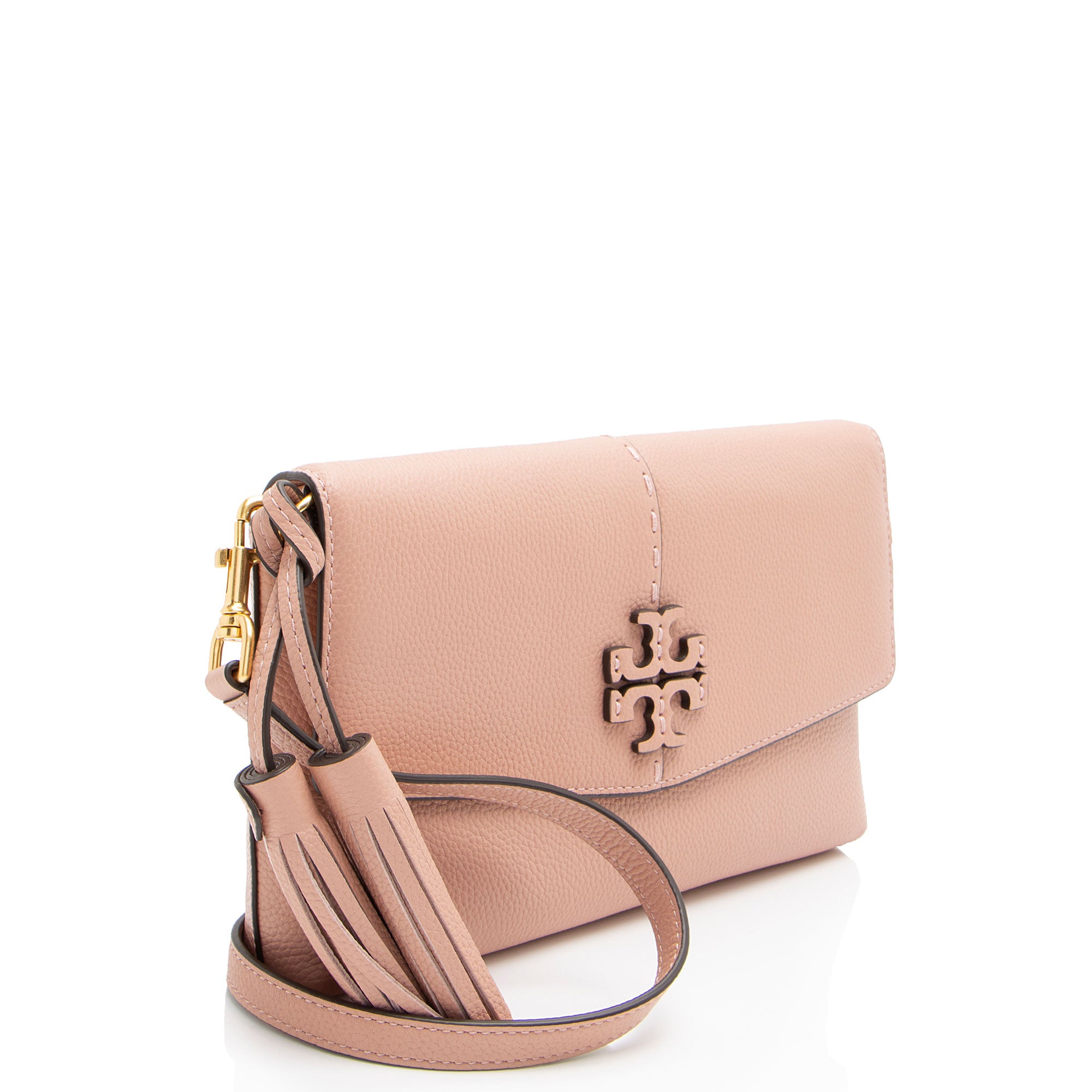 Tory Burch Leather McGraw Crossbody (SHF-nie920)