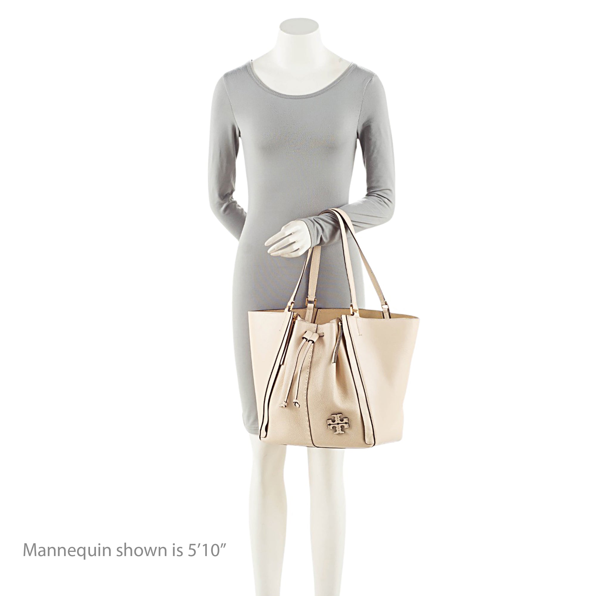 Tory Burch Leather McGraw Dragonfly Oversized Tote