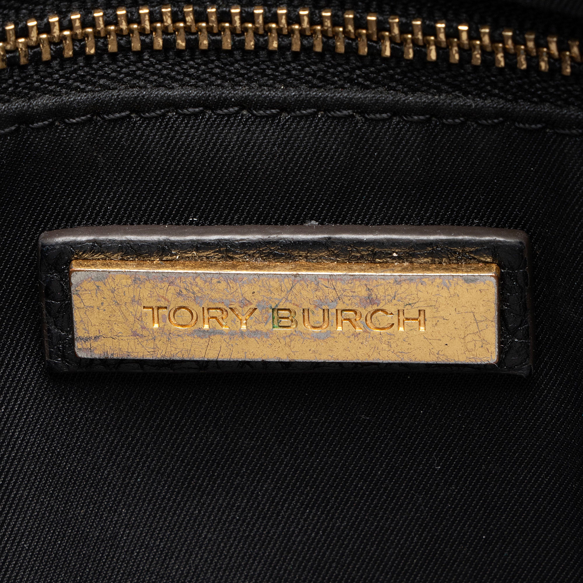 Tory Burch Leather McGraw Messenger Bag