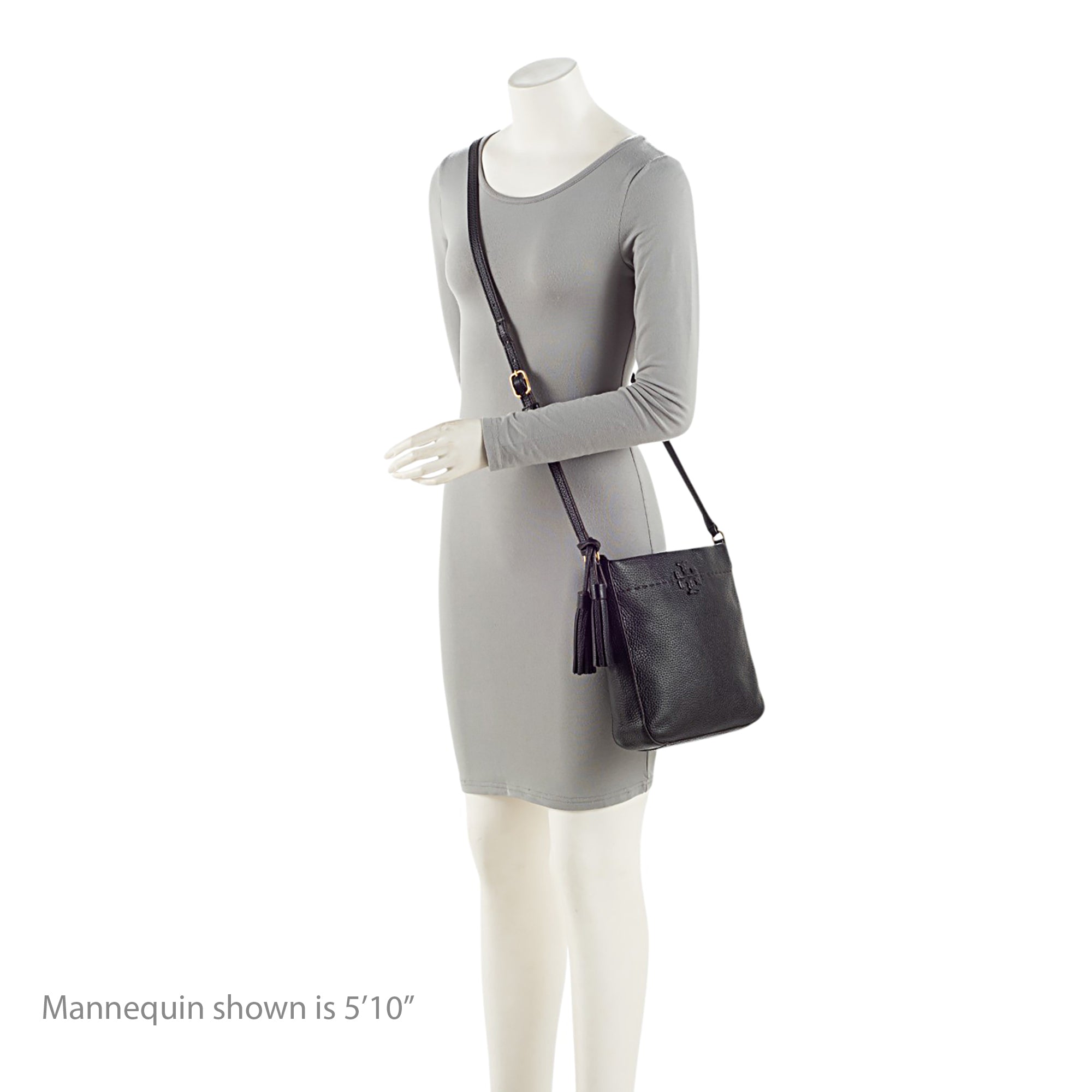 Tory Burch Leather McGraw Messenger Bag