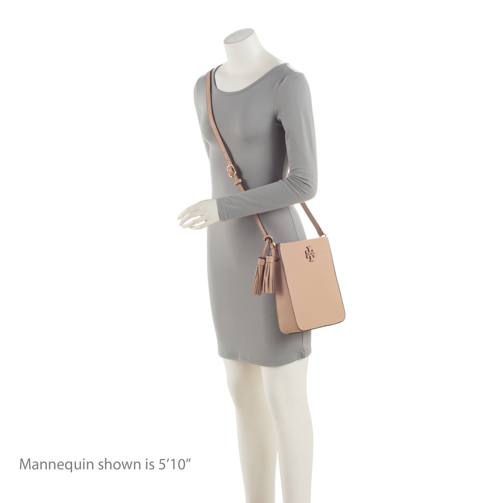 Tory Burch Leather McGraw Messenger Bag (SHF-GVkIL9)