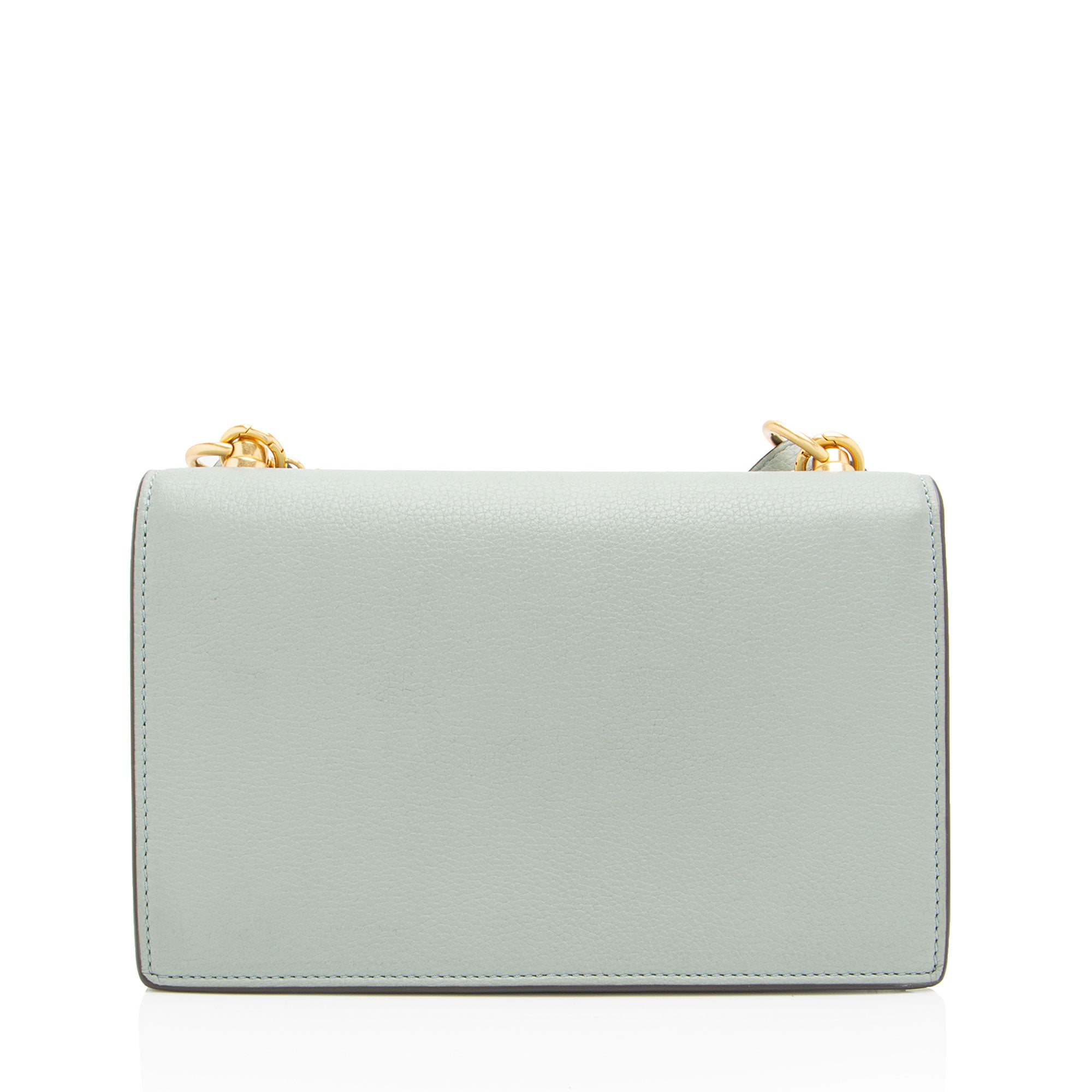 Tory Burch Leather Miller Chain Shoulder Bag (SHF-0WgliY)