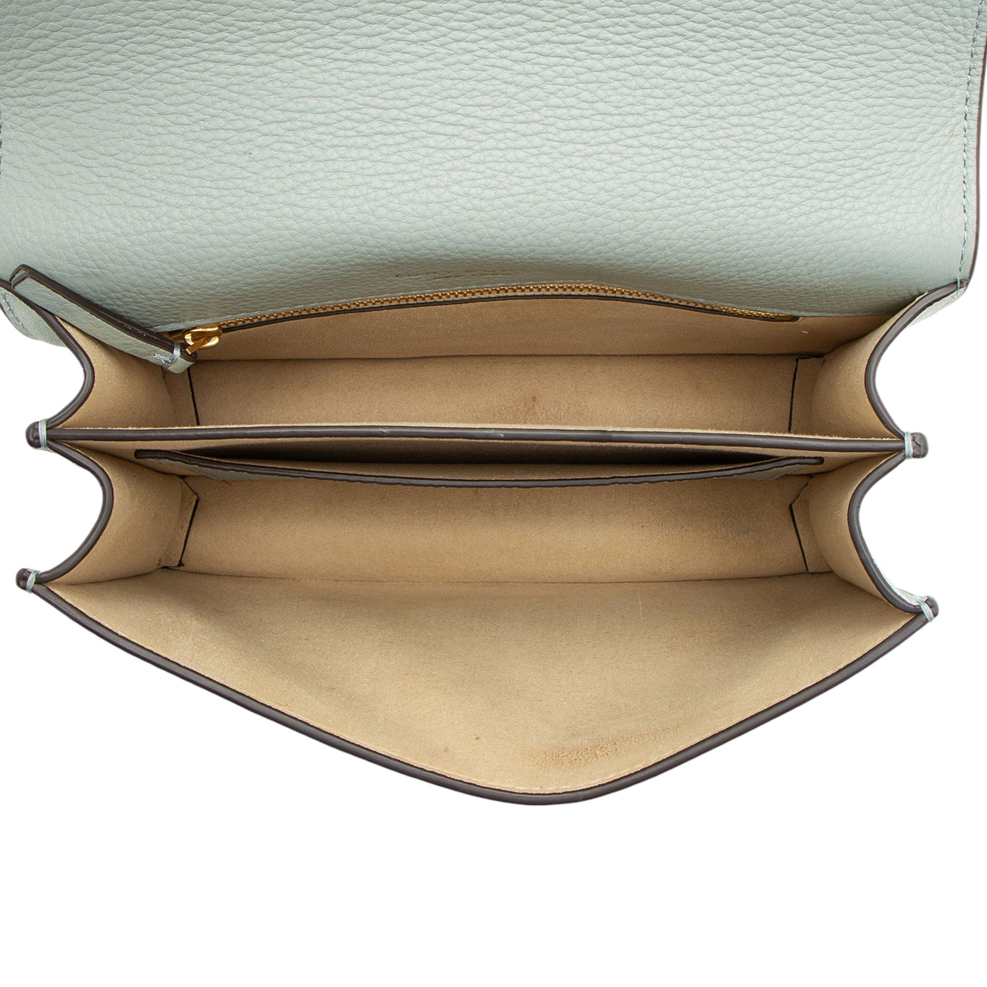 Tory Burch Leather Miller Chain Shoulder Bag (SHF-0WgliY)