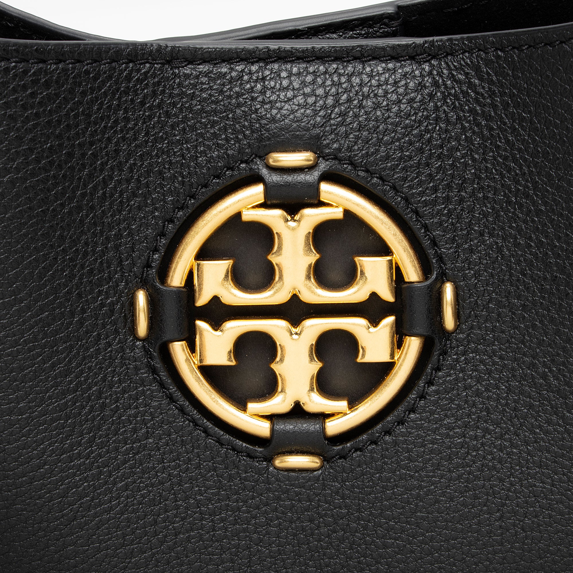 Tory Burch Leather Miller Hobo (SHF-m8Gg4K)