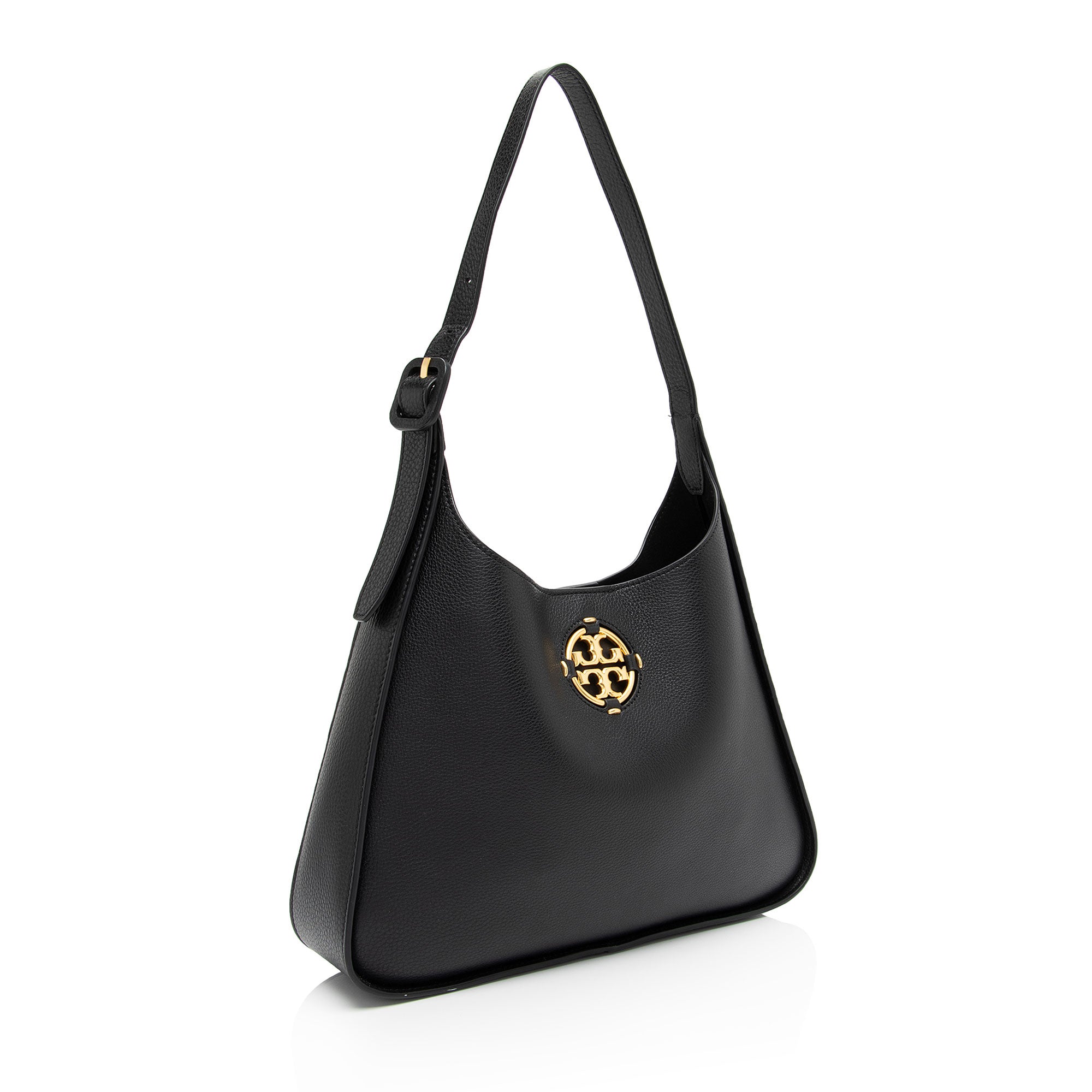 Tory Burch Leather Miller Hobo (SHF-m8Gg4K)