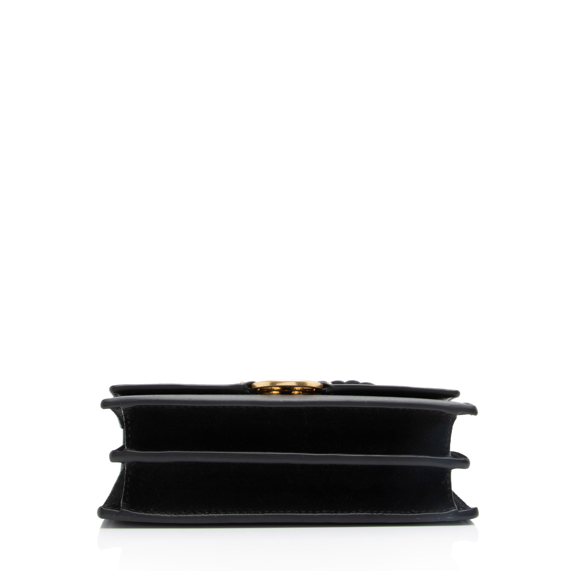 Tory Burch Leather Miller Mini Shoulder Bag (SHF-fFY17g)