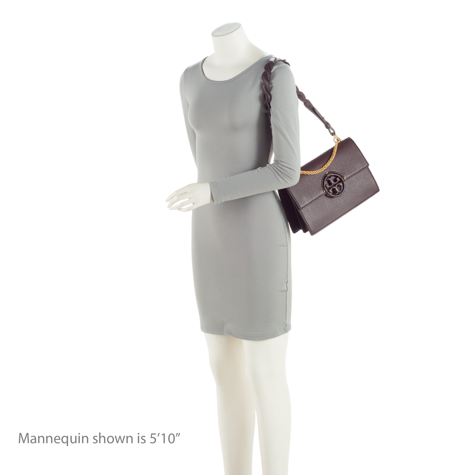 Tory Burch Leather Miller Shoulder Bag (SHF-BV7Jj6)