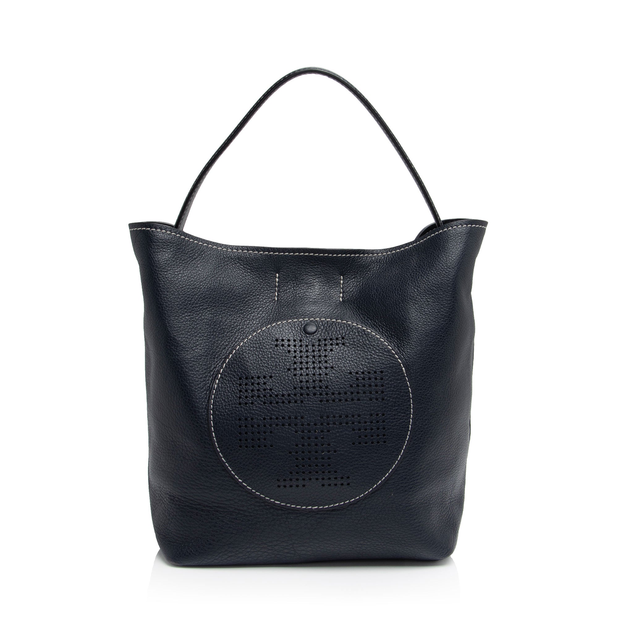 Tory Burch Leather Quinn Hobo (SHF-GK1es5)