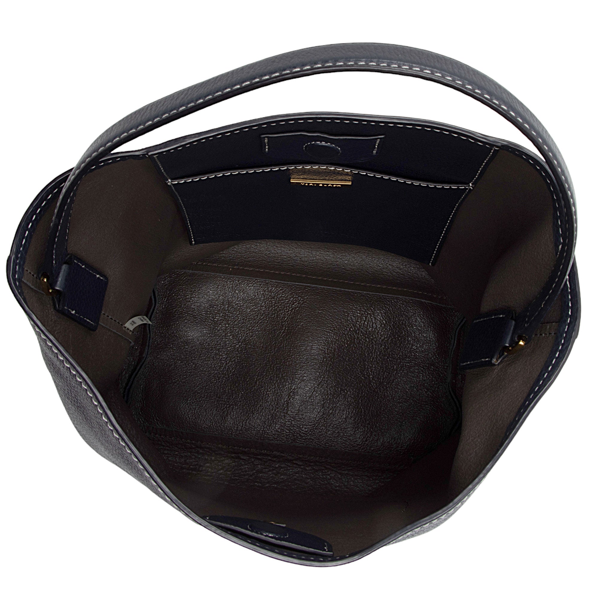 Tory Burch Leather Quinn Hobo (SHF-GK1es5)