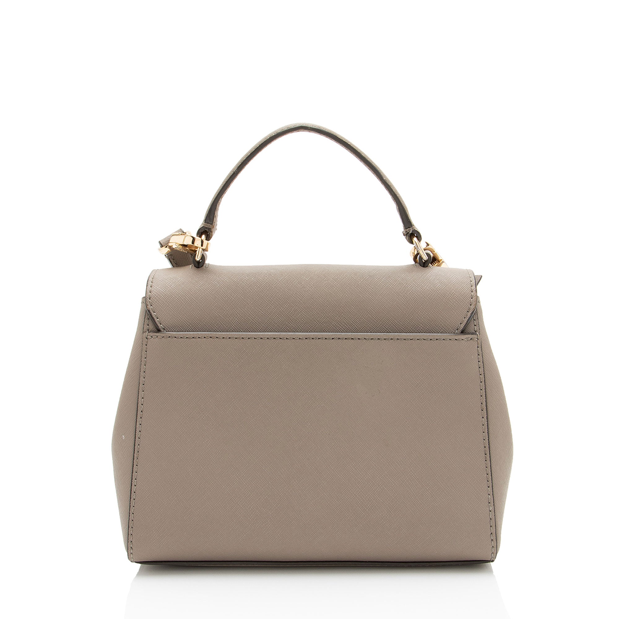Tory Burch Leather Robinson Small Top Handle