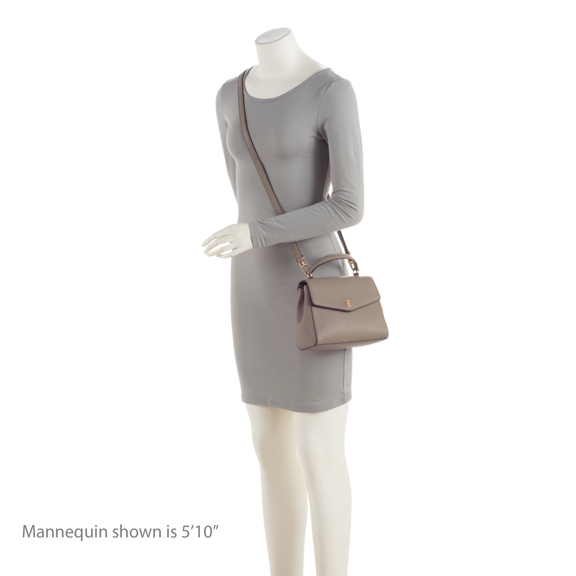 Tory Burch Leather Robinson Small Top Handle