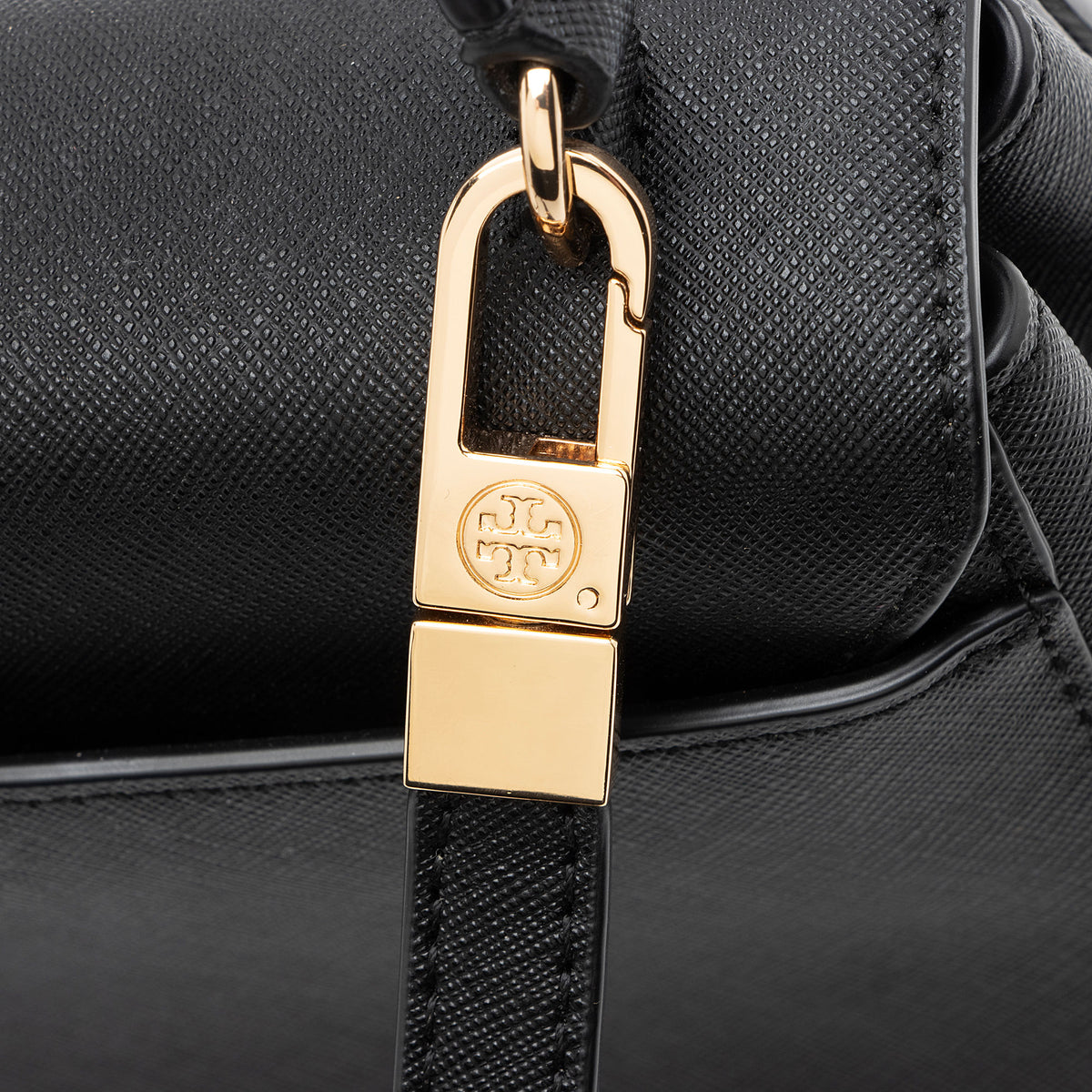 Tory Burch Leather Robinson Small Top Handle