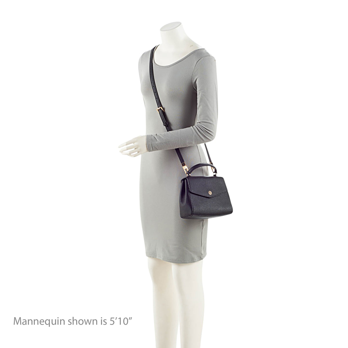 Tory Burch Leather Robinson Small Top Handle