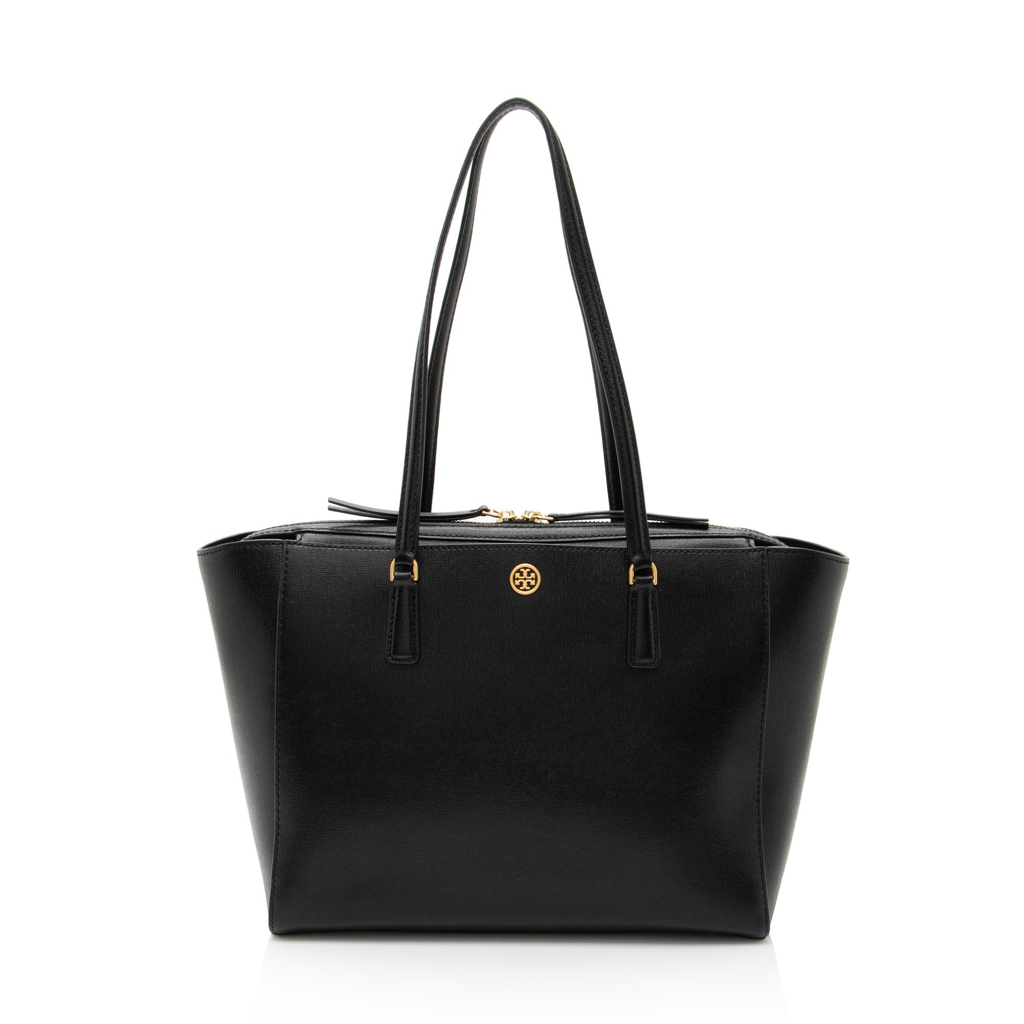 Tory Burch Leather Robinson Small Tote