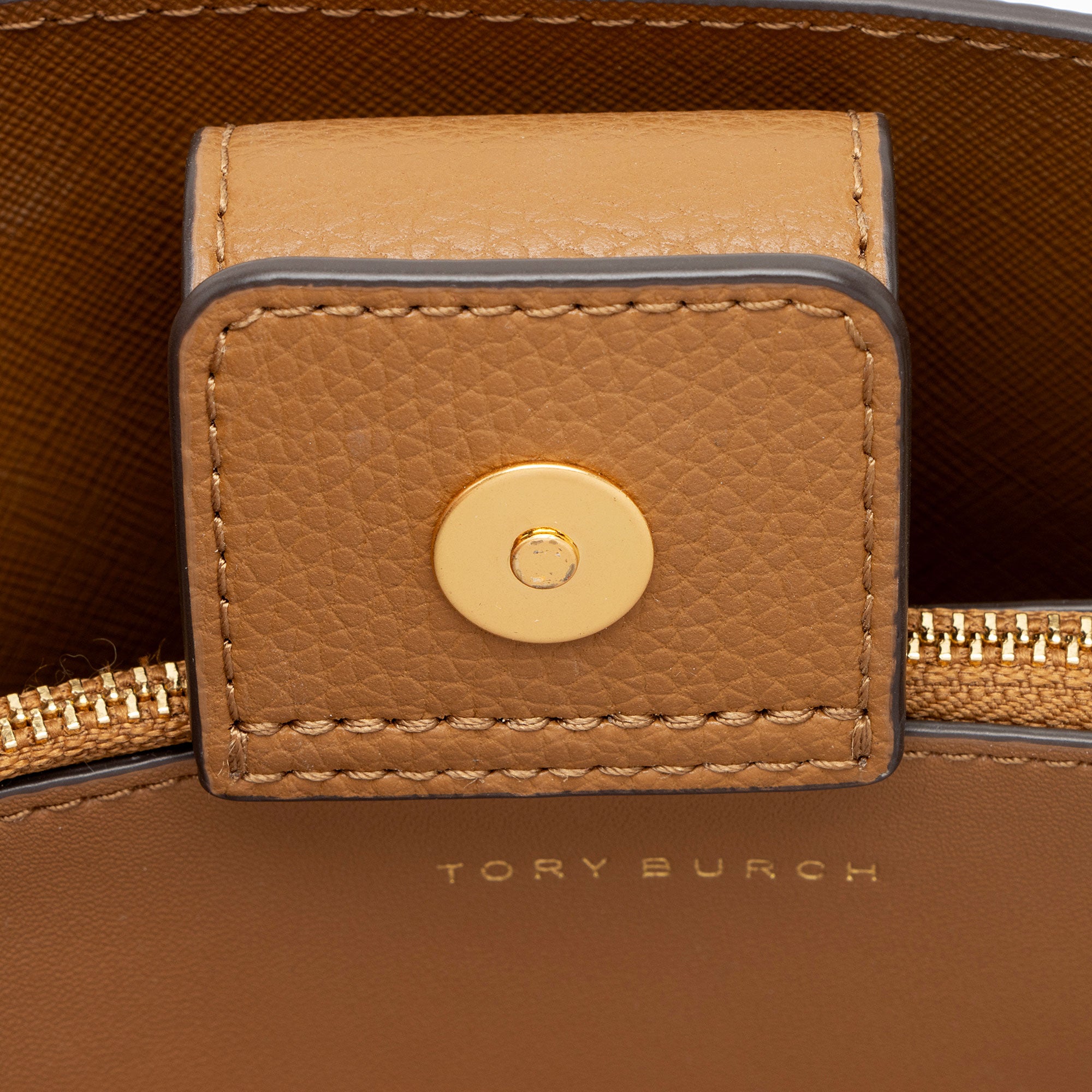 Tory Burch Leather Robinson Small Satchel
