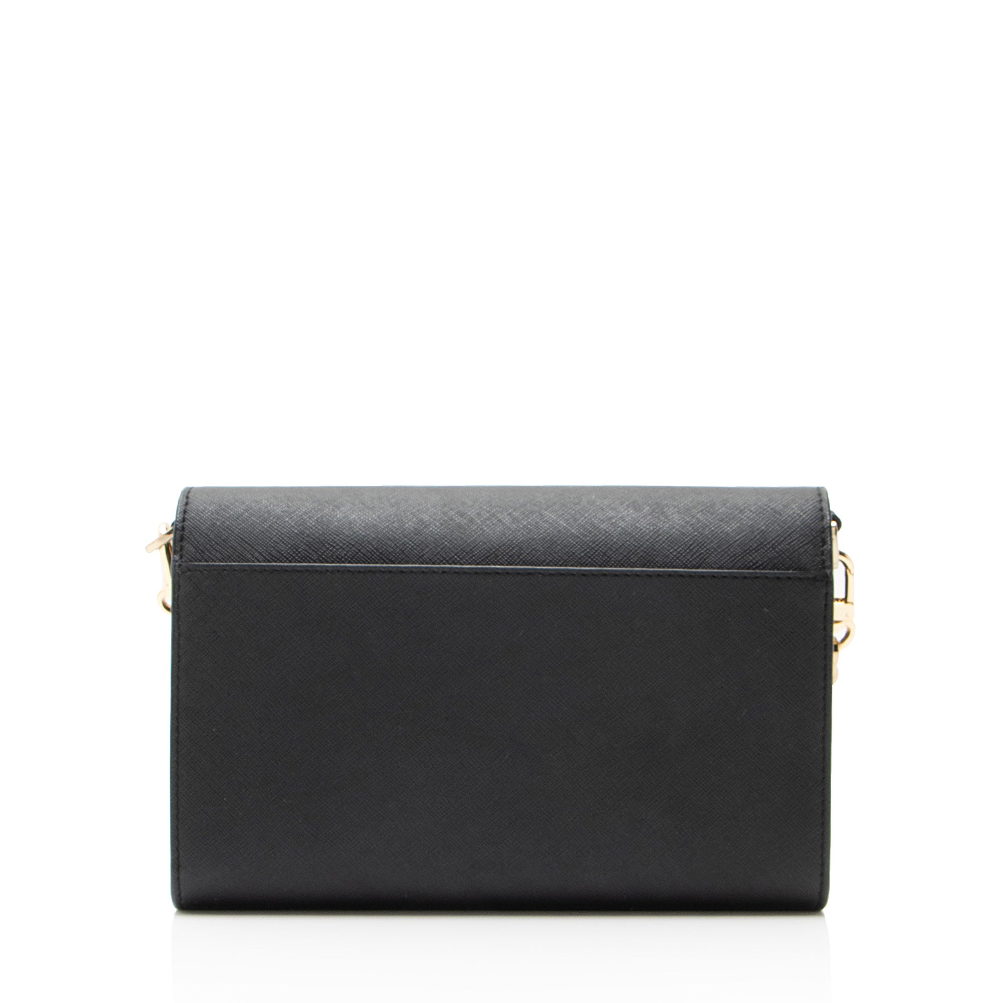 Tory Burch Leather Robinson Wallet on Chain