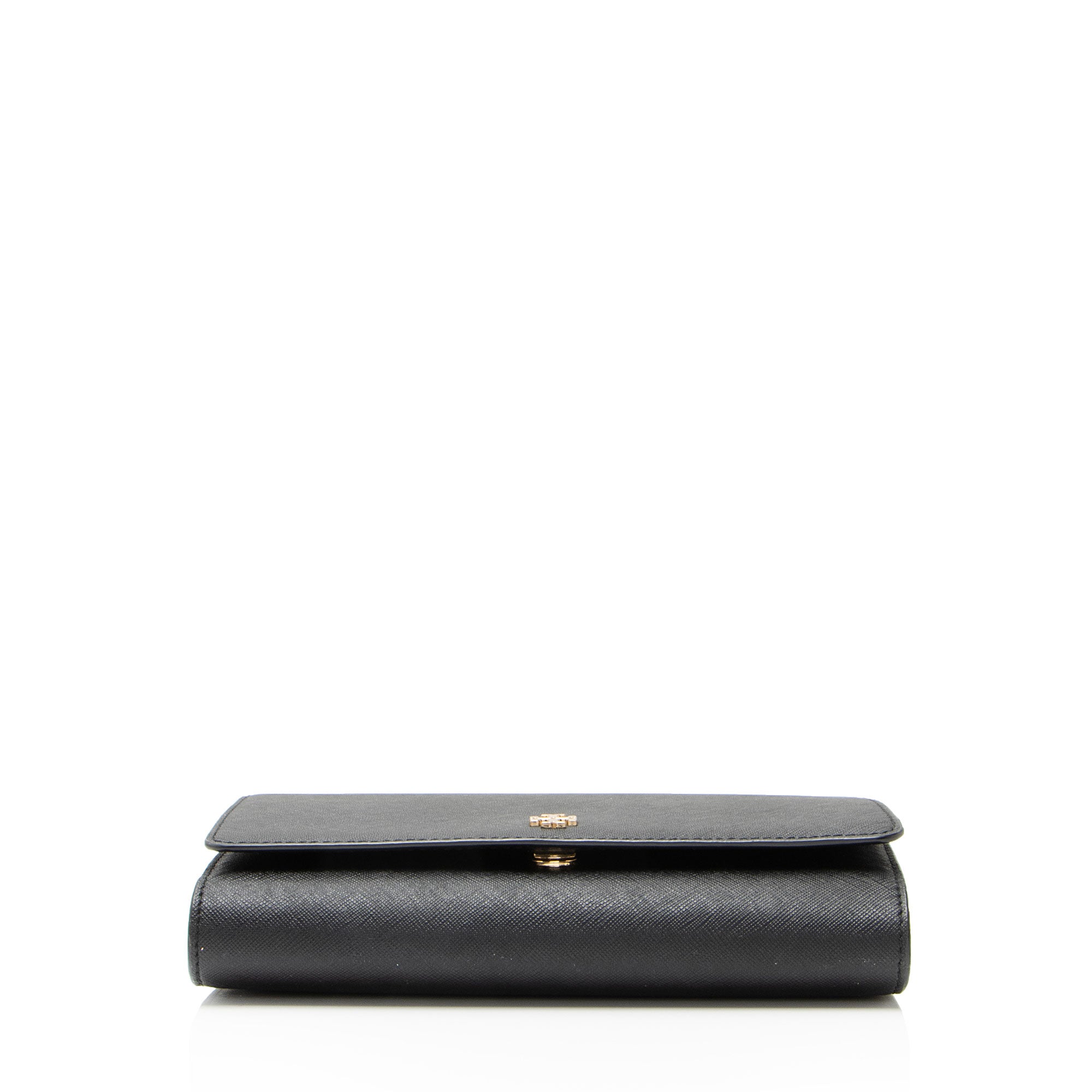 Tory Burch Leather Robinson Wallet on Chain