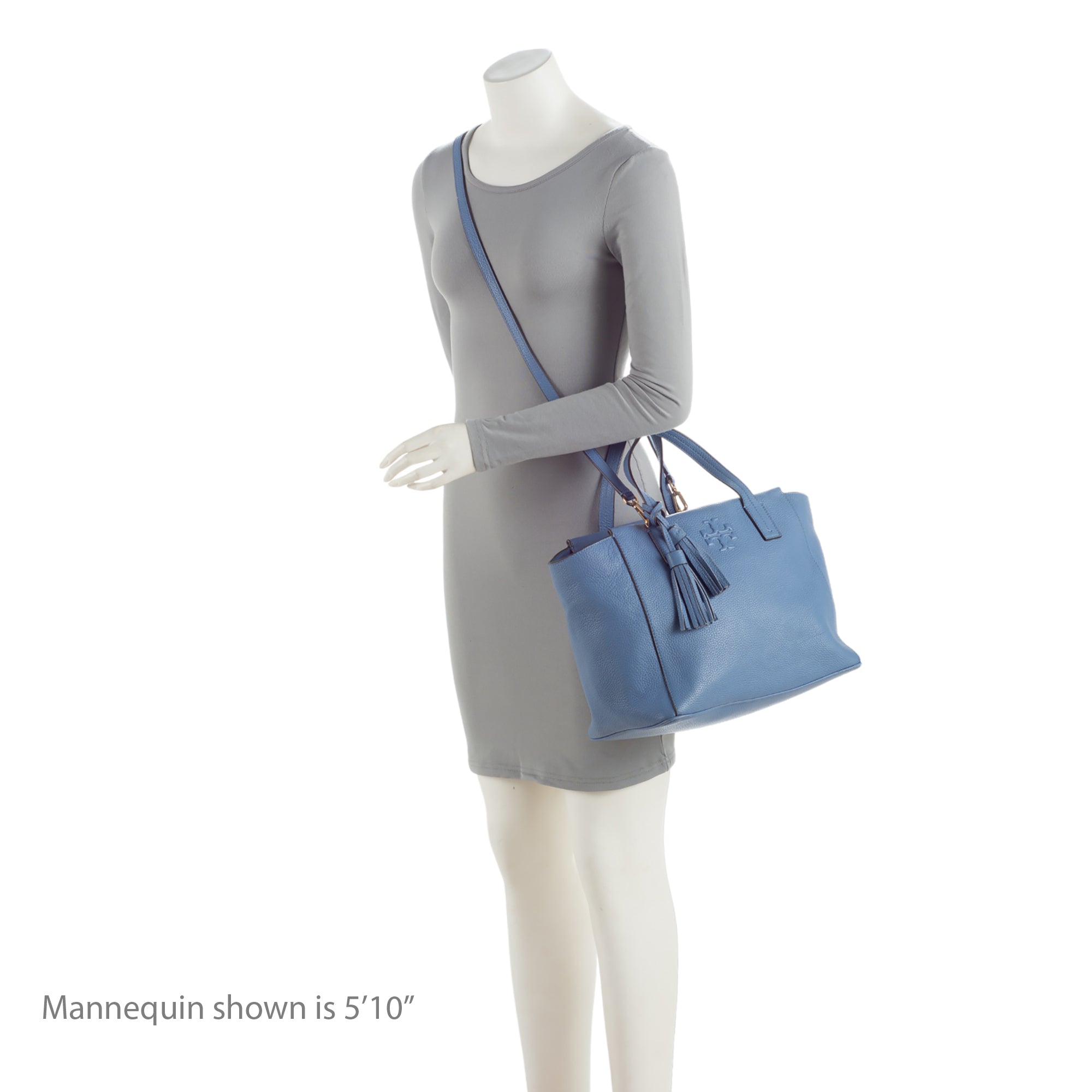 Tory Burch Leather Thea Tassel Slouchy Satchel (SHF-p1h3wD)