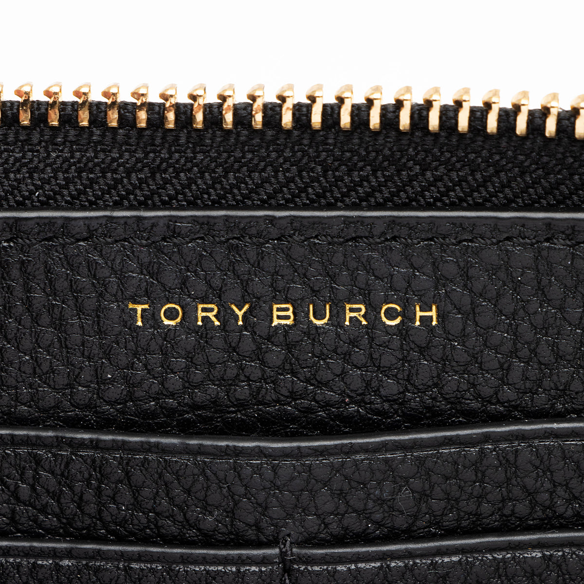 Tory Burch Leather Zip Around Wallet