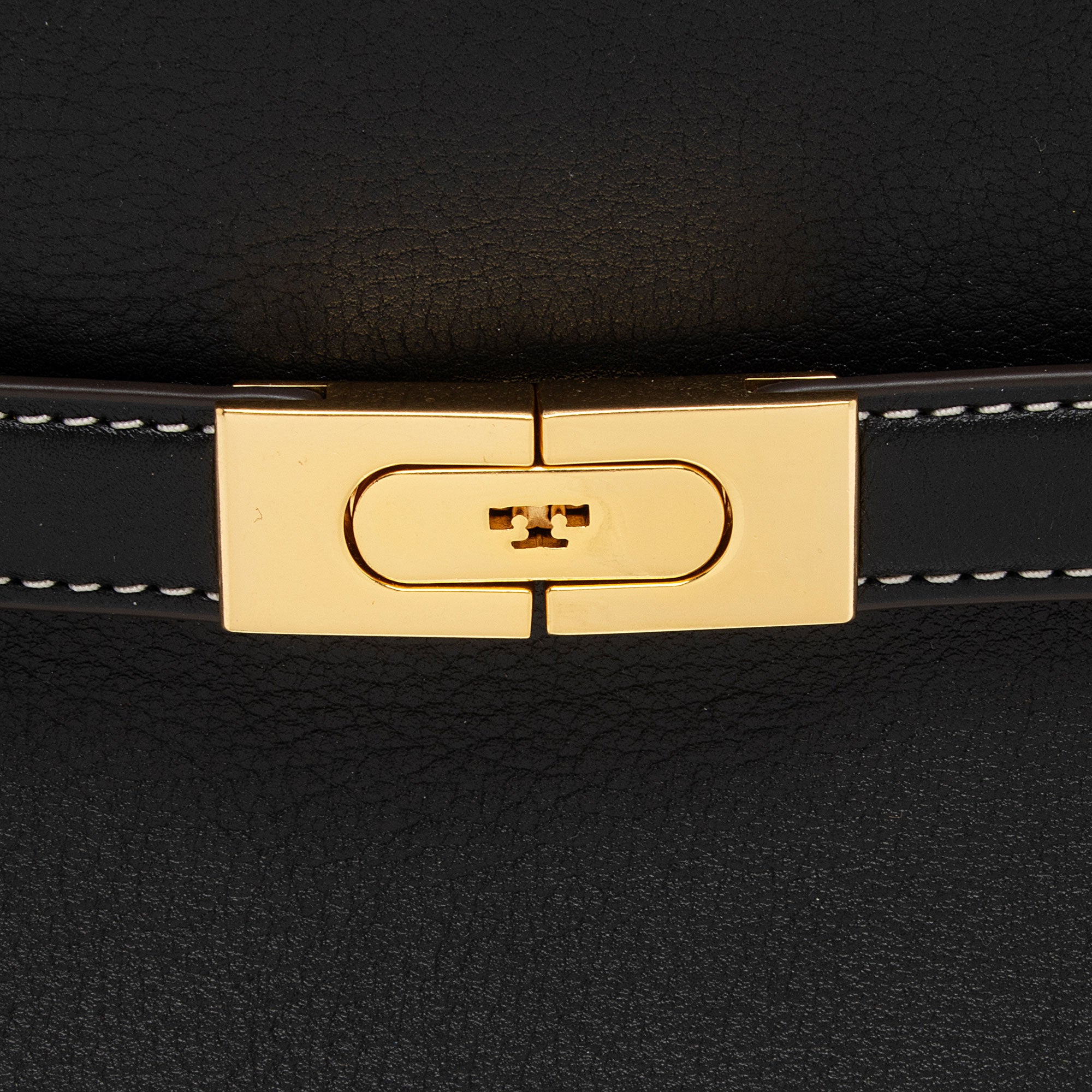 Tory Burch Lee Radziwill Leather Petite Double Satchel (SHF-6LdFCj)