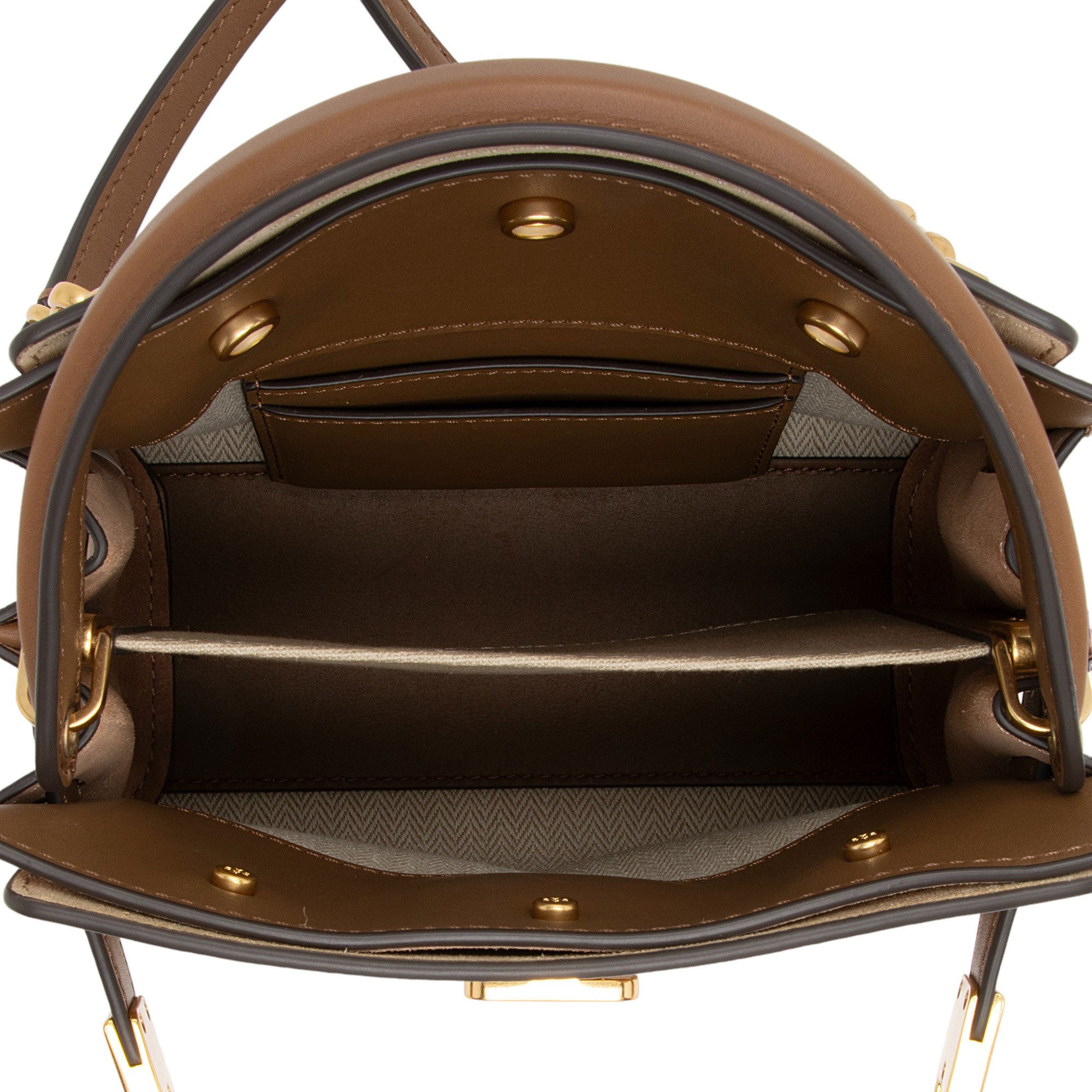 Tory Burch Lee Radziwill Leather Petite Double Satchel (SHF-KexE7Z)