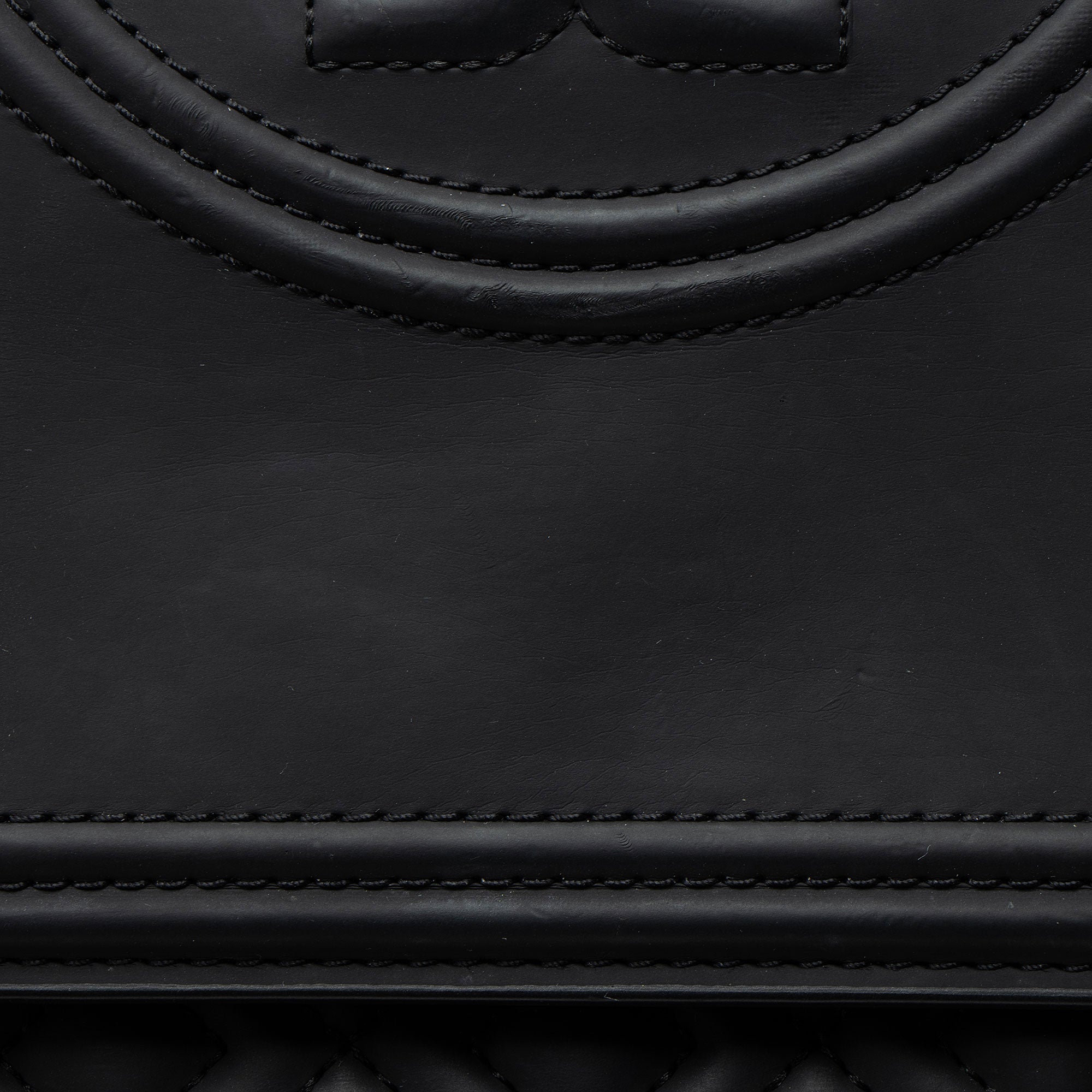 Tory Burch Matte Leather Fleming Medium Shoulder Bag