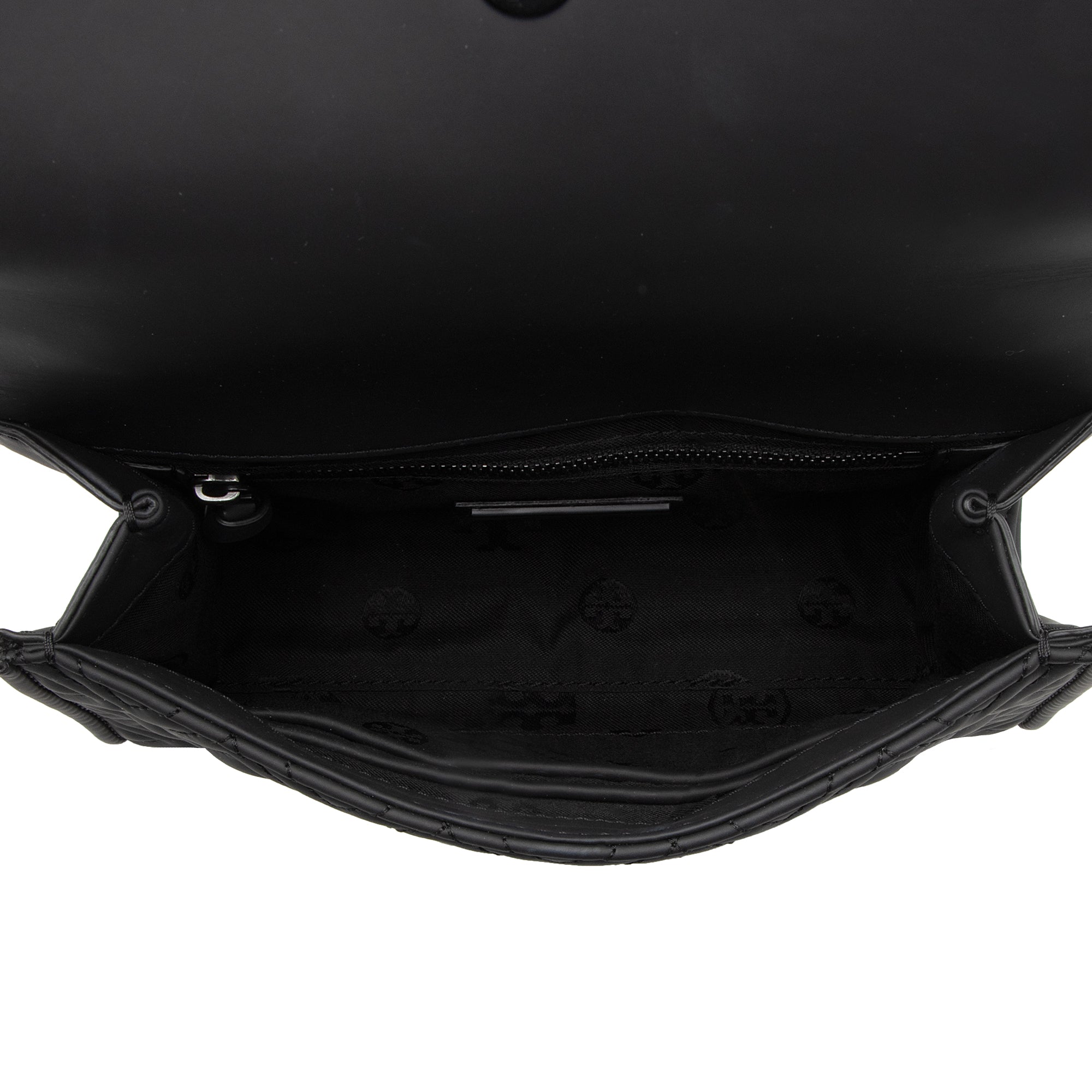 Tory Burch Matte Rubberized Fleming Convertible Small Shoulder Bag (SHF-FTi63Q)