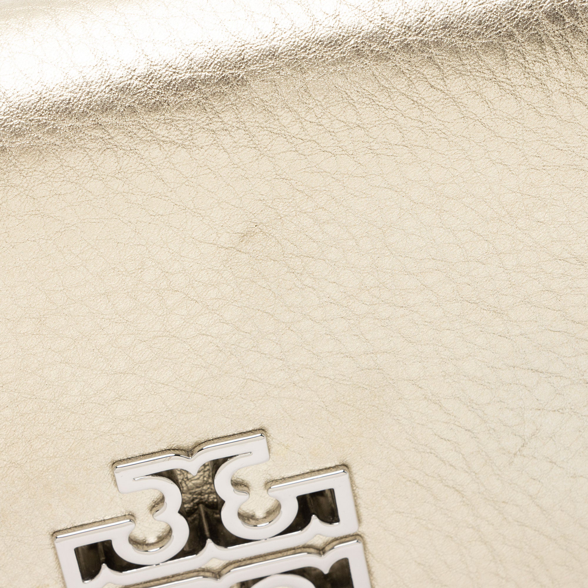 Tory Burch Metallic Leather Britten Mini Crossbody Bag (SHF-Yq8iZv)