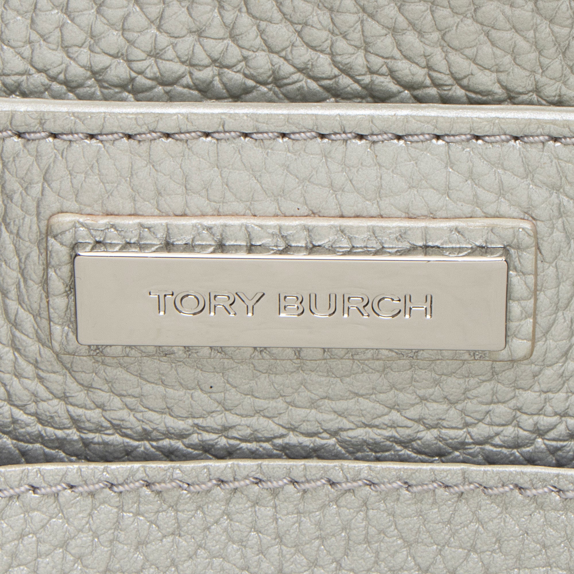 Tory Burch Metallic Leather Perry Tote