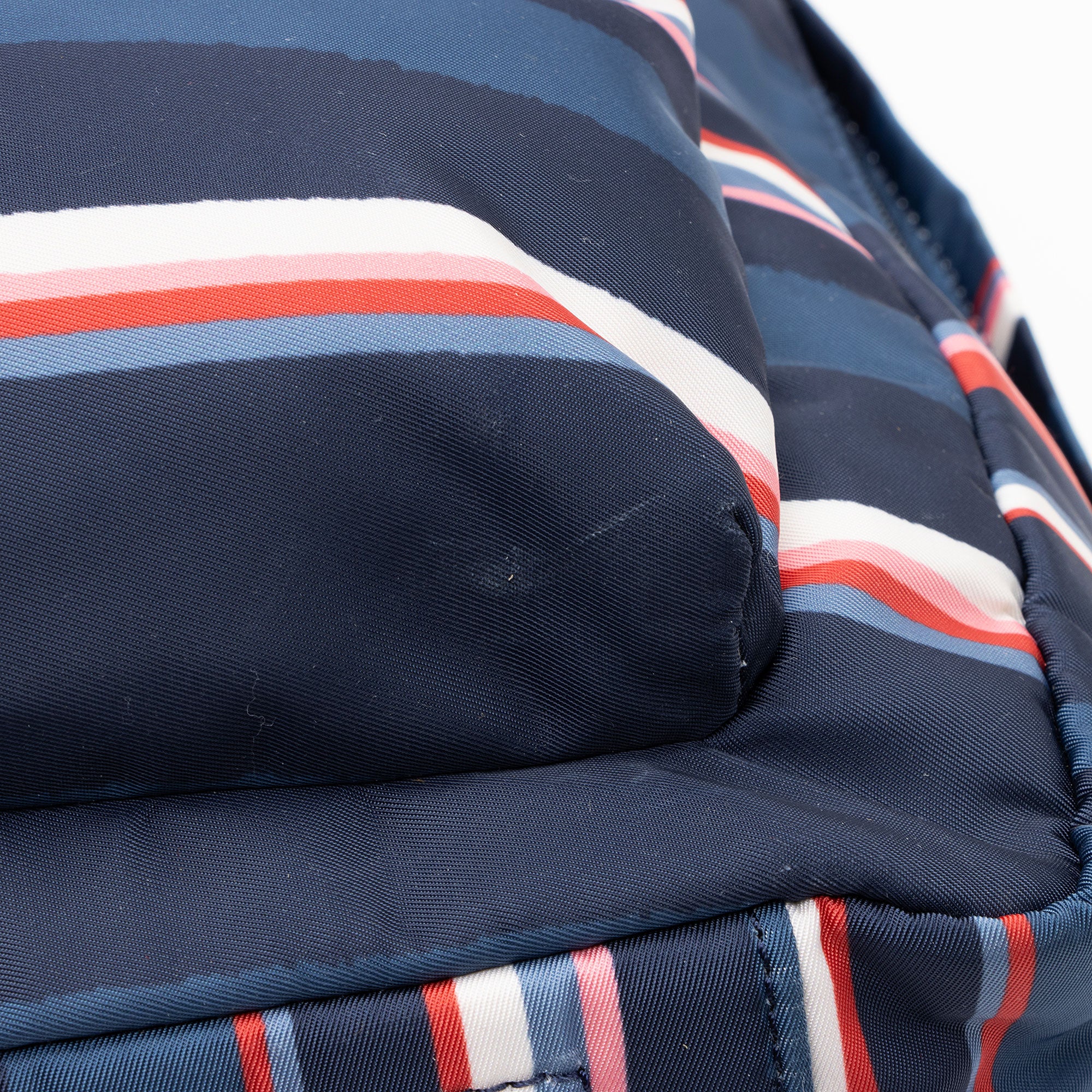 Tory Burch Nylon Striped Ella Backpack