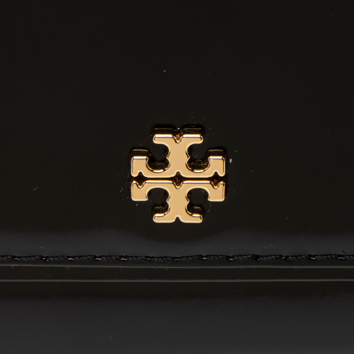 Tory Burch Patent Leather Emerson Wallet on Chain
