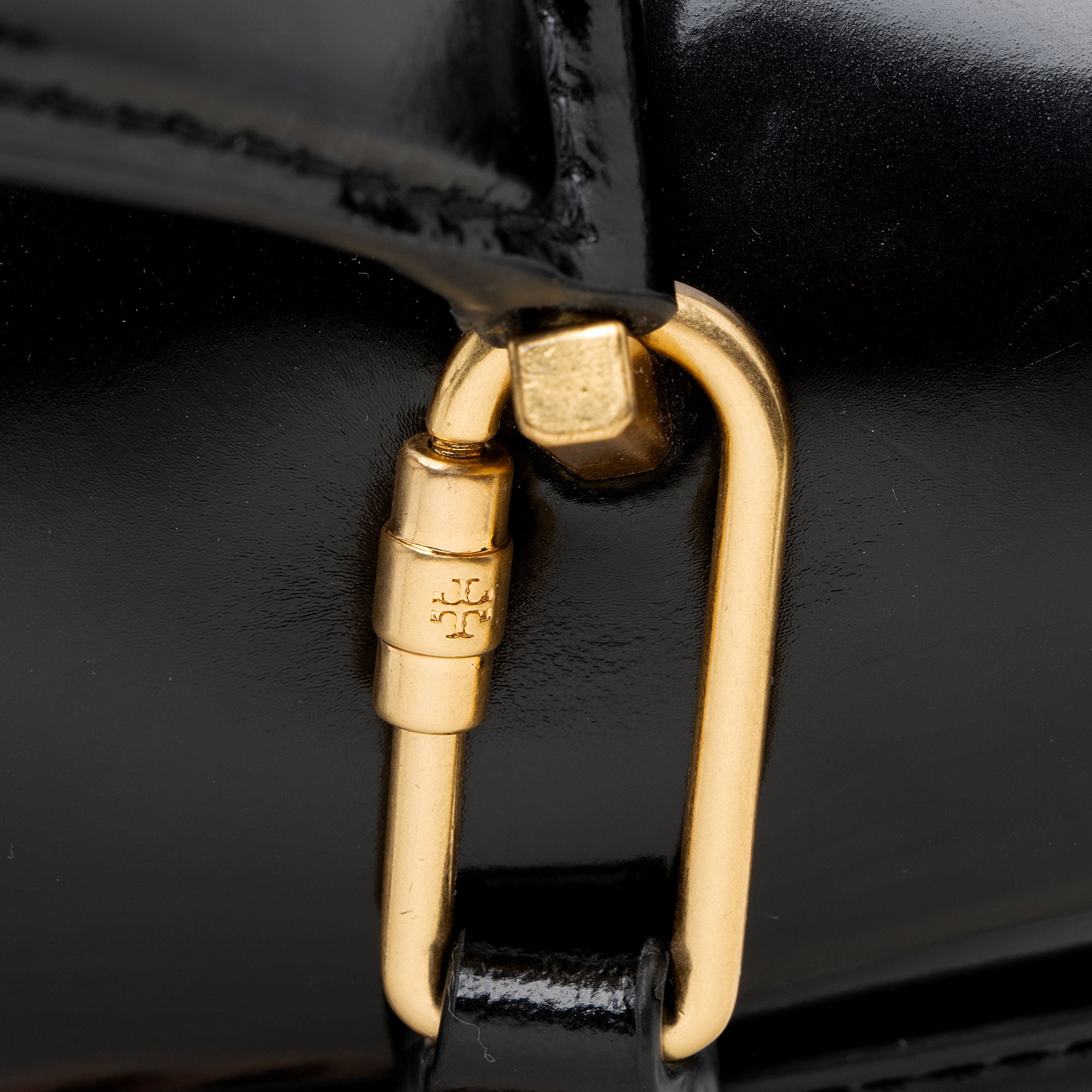 Tory Burch Patent Leather Juliette Top Handle