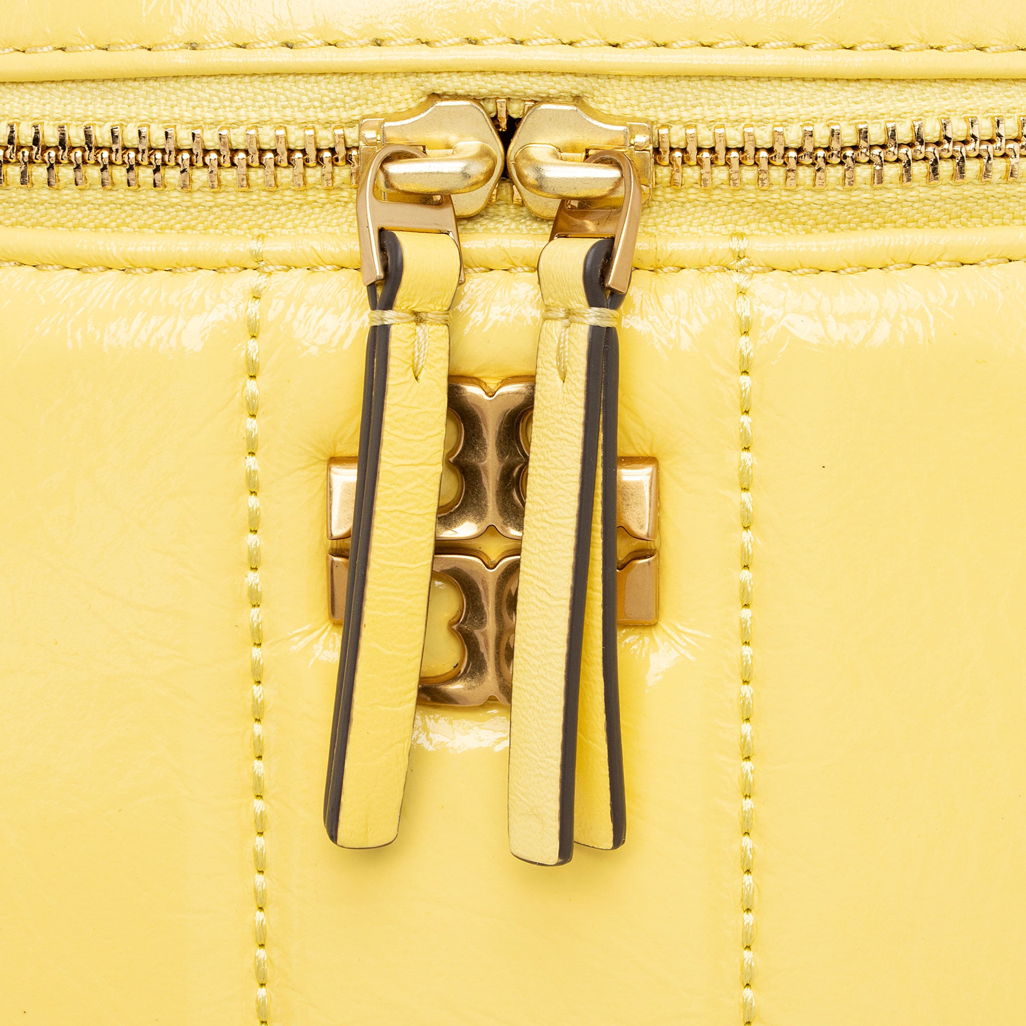 Tory Burch Patent Leather Kira Vanity Case (SHF-5rwPlL)