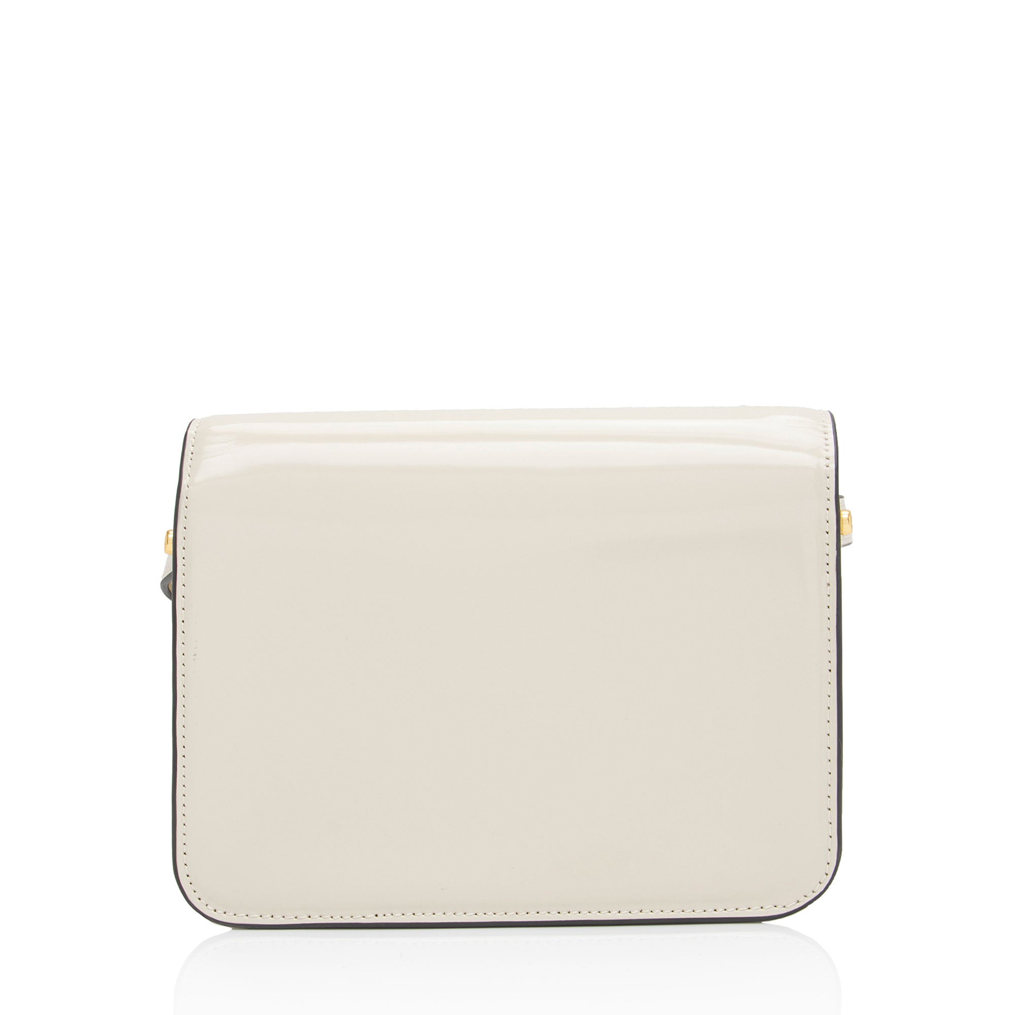 Tory Burch Patent Leather Robinson Convertible Shoulder Bag (SHF-yyx9MY)