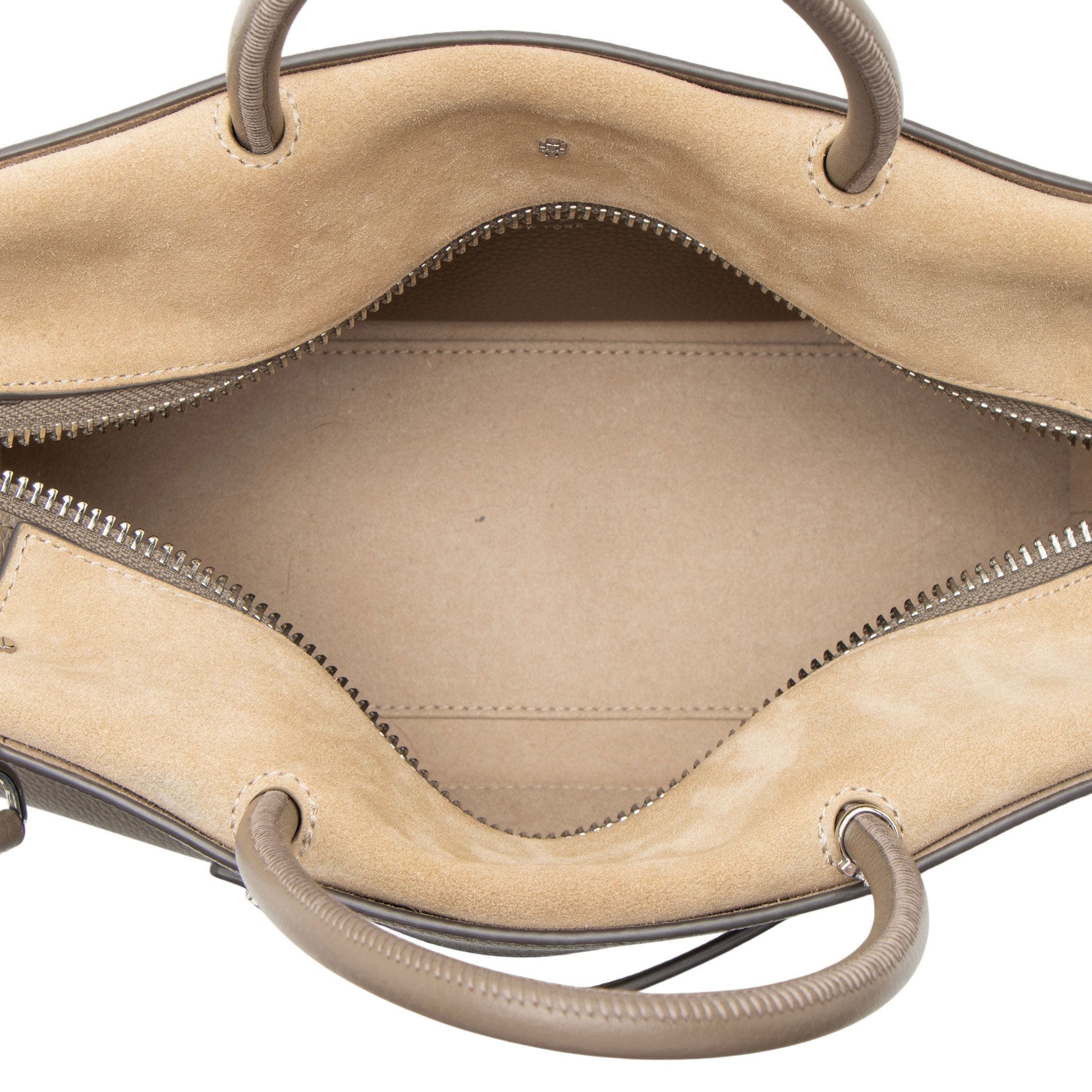 Tory Burch Pebbled Leather Mercer Satchel