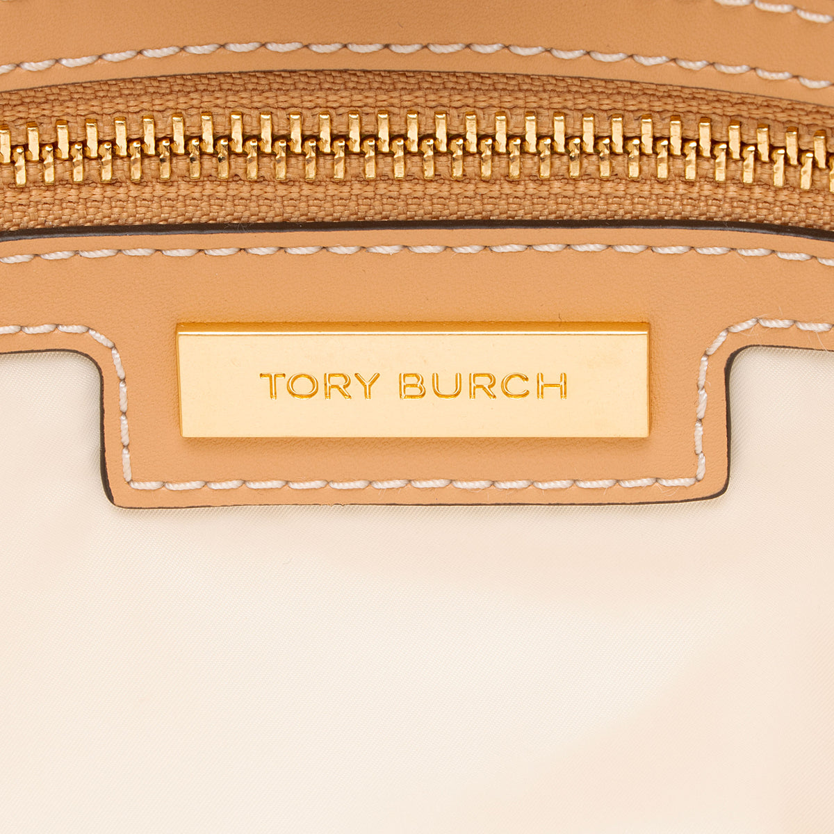 Tory Burch Printed Nylon Leather Ella Tote