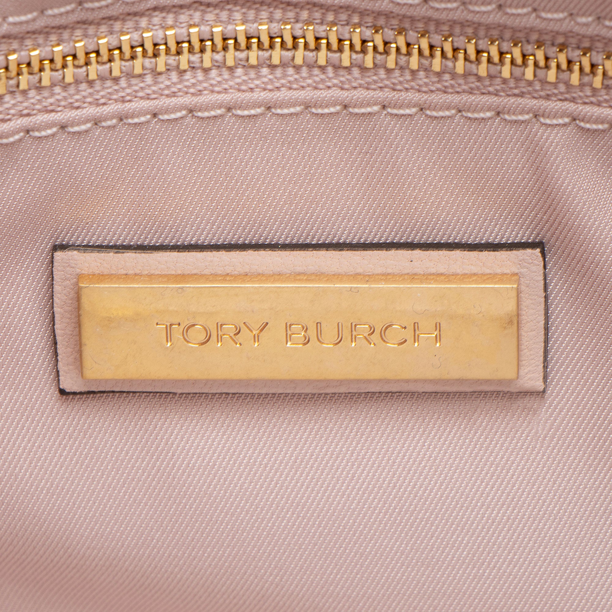 Tory Burch Quilted Leather Fleming Small Tote