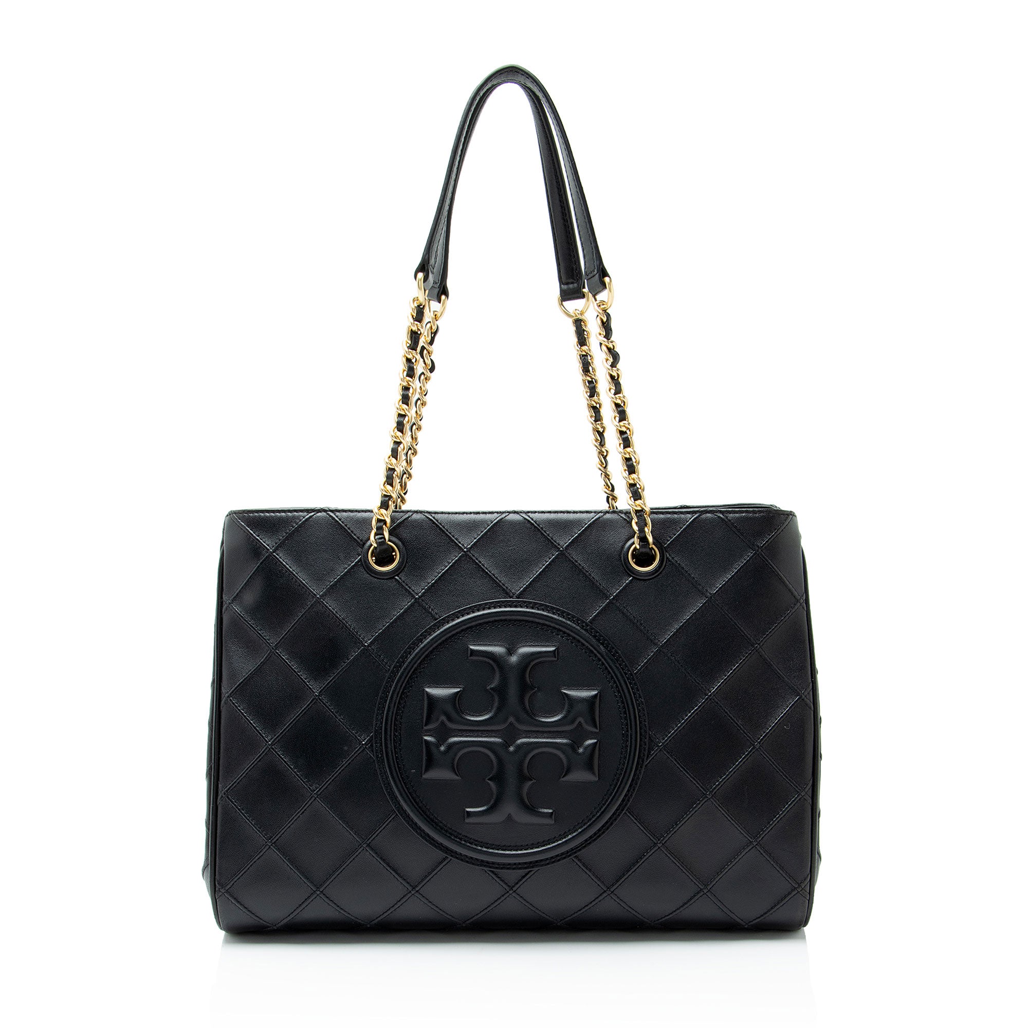 Tory Burch Quilted Leather Fleming Soft Tote
