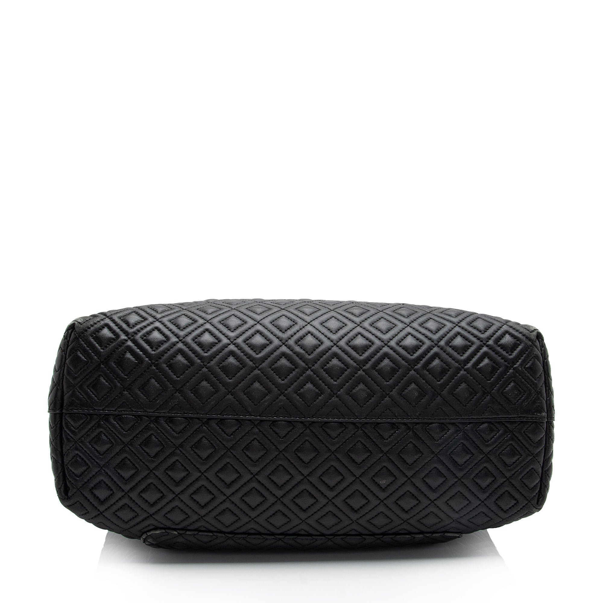 Tory Burch Quilted Leather Fleming Tote (SHF-kzdbgo)